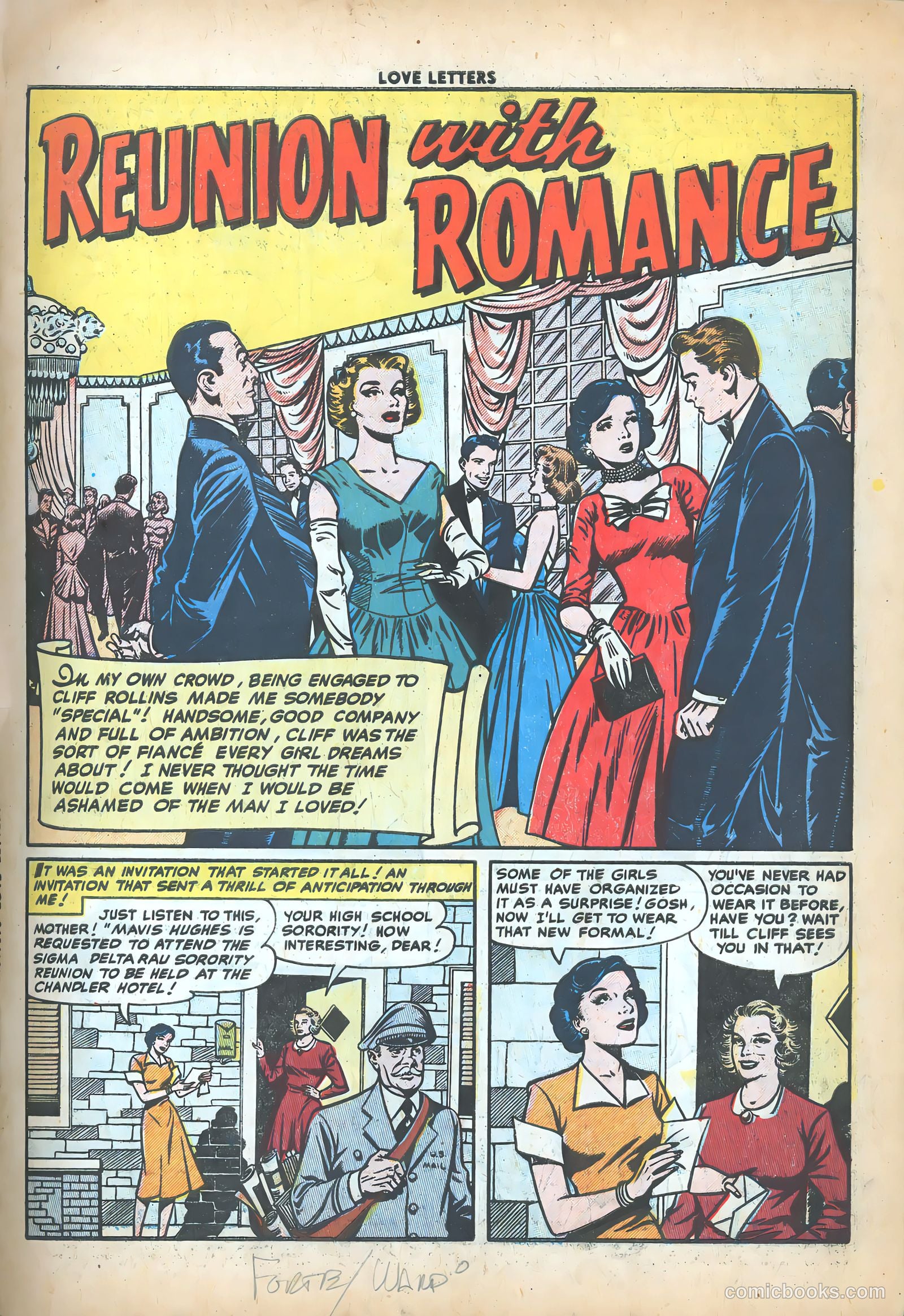 Love Letters #43 (1955) — page 3 of 36