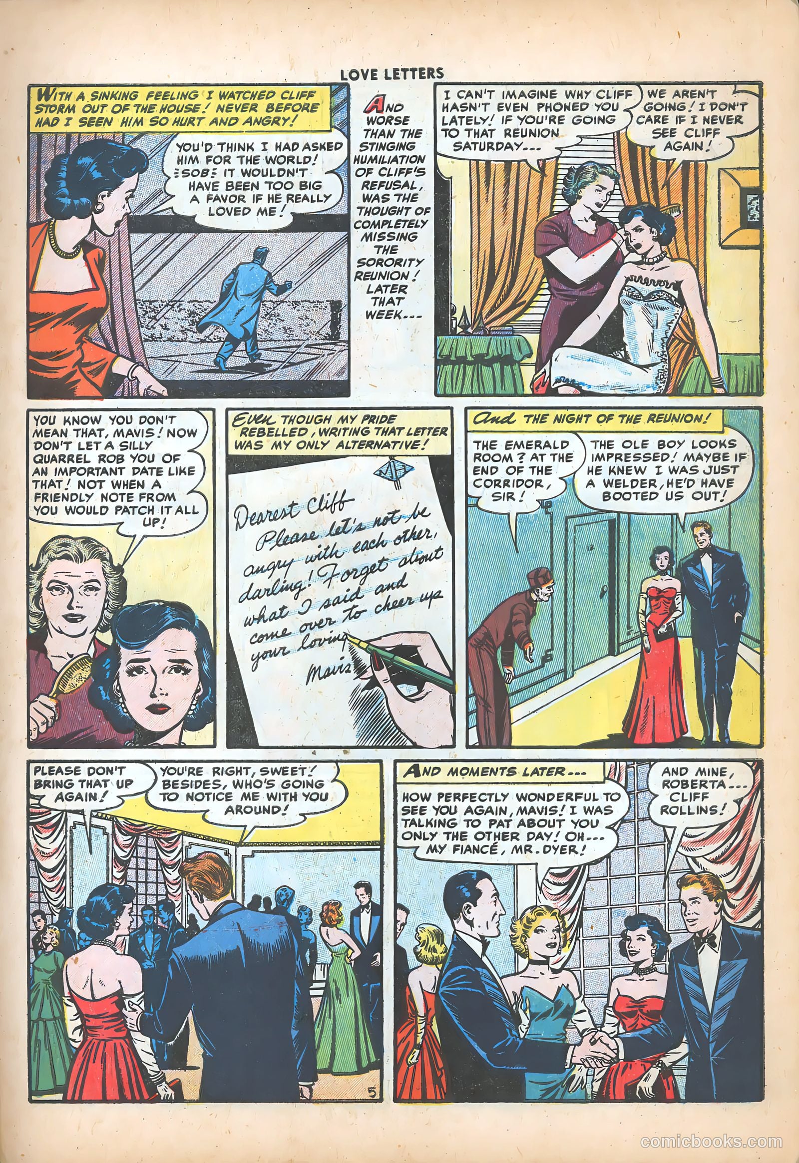 Love Letters #43 (1955) — page 7 of 36