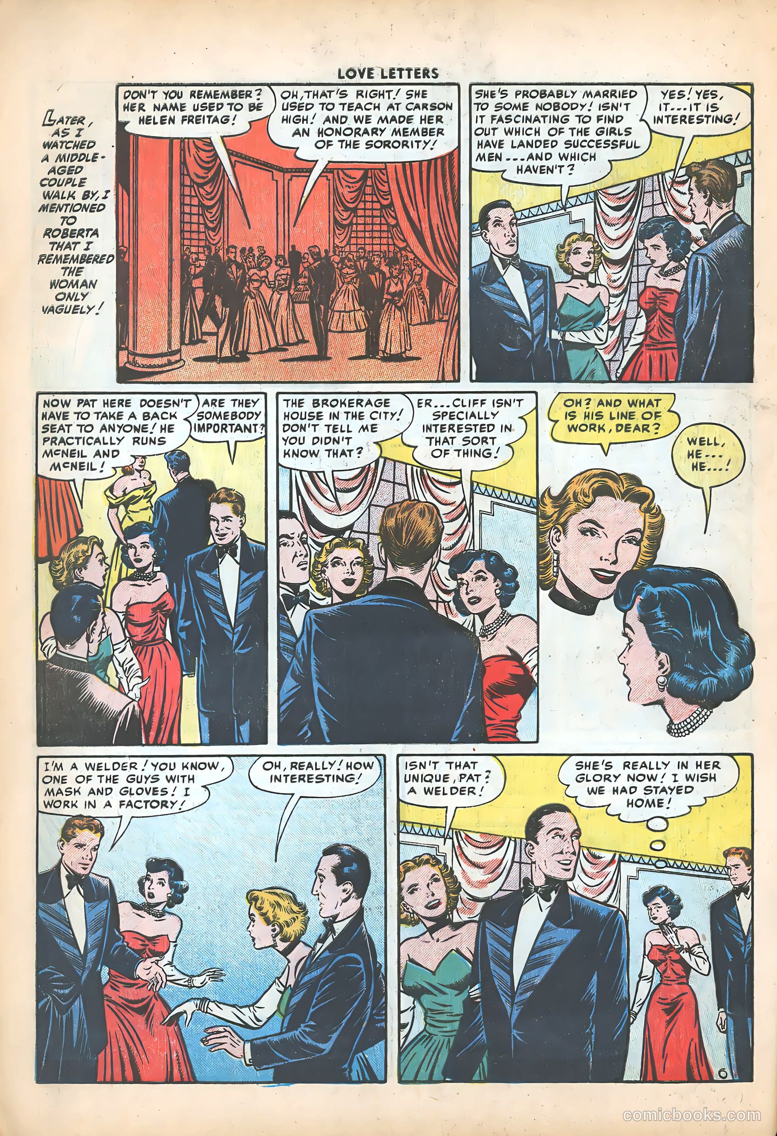 Love Letters #43 (1955) — page 8 of 36