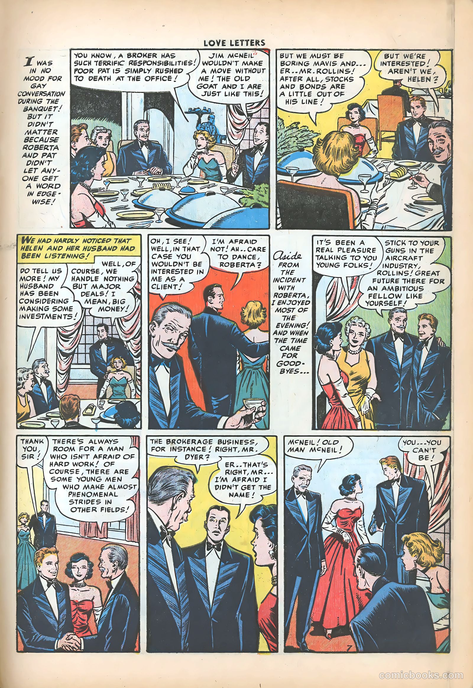Love Letters #43 (1955) — page 9 of 36
