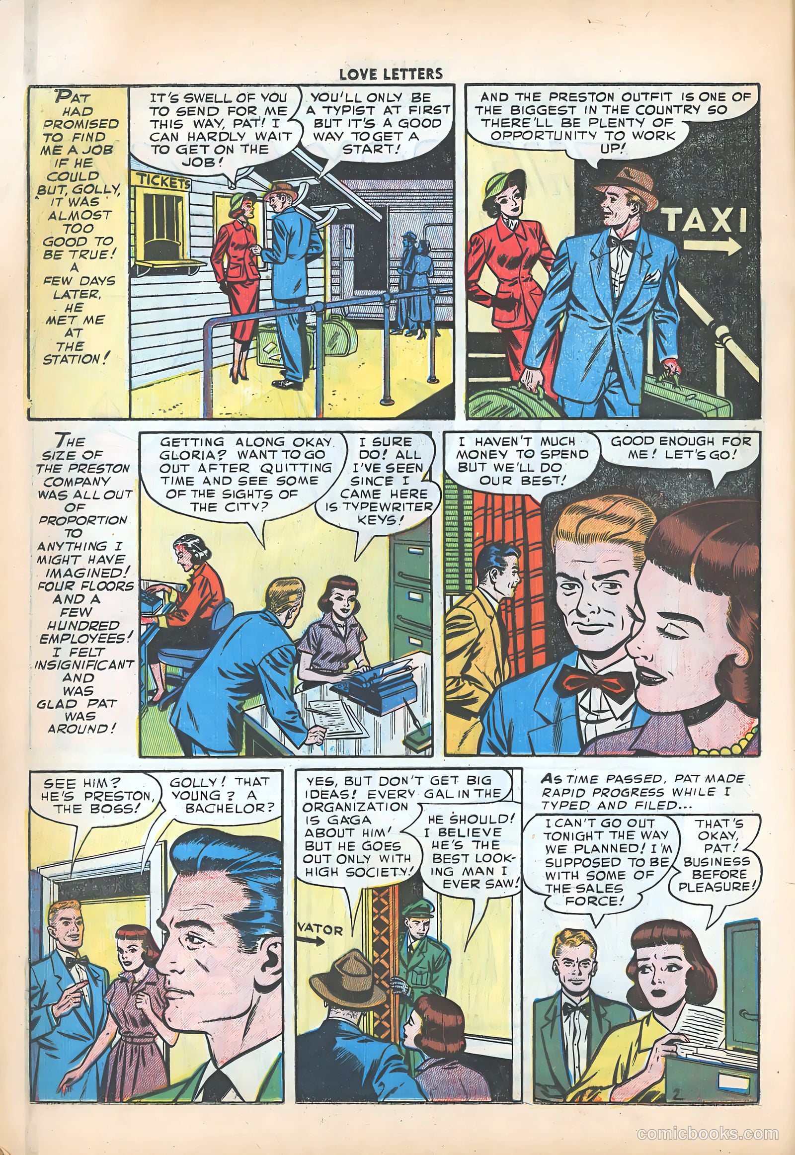 Love Letters #43 (1955) — page 12 of 36