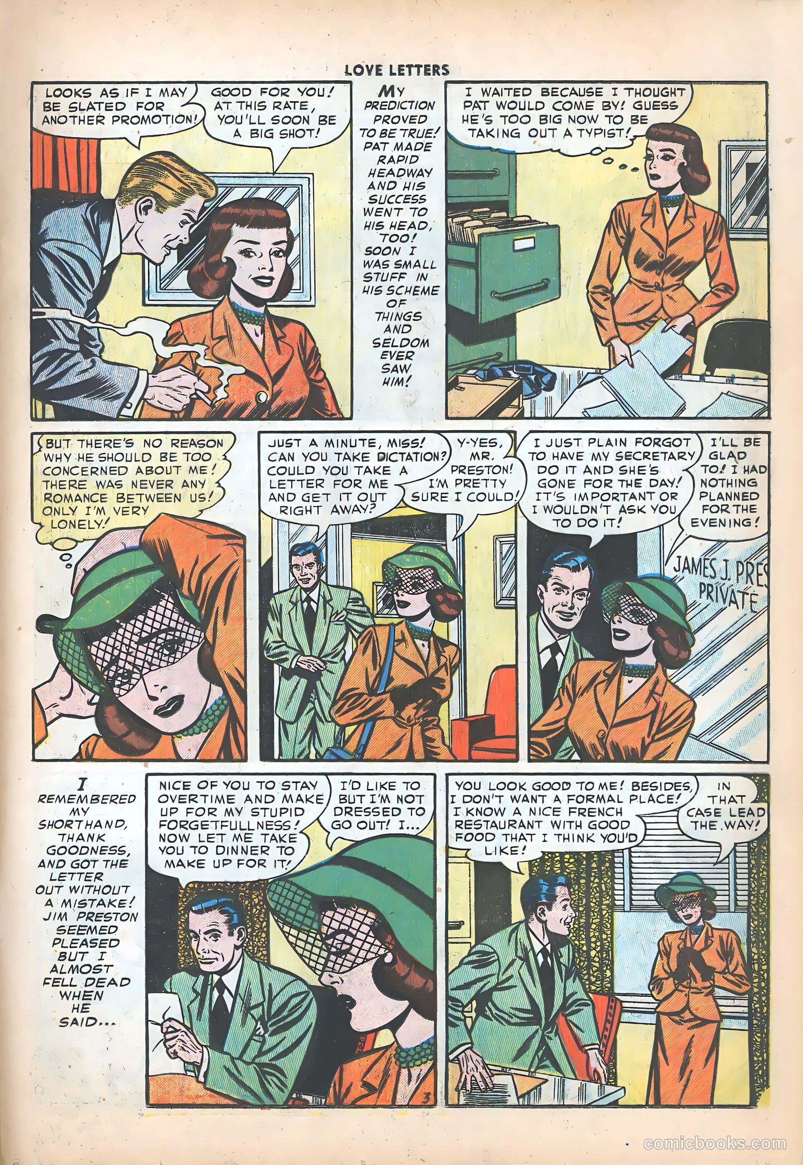 Love Letters #43 (1955) — page 13 of 36