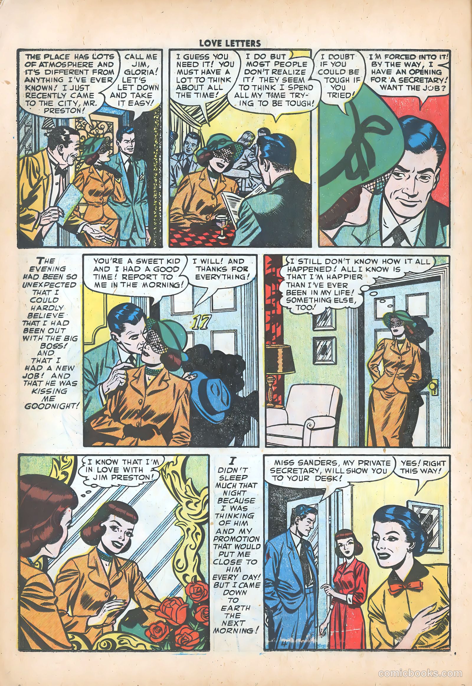 Love Letters #43 (1955) — page 14 of 36