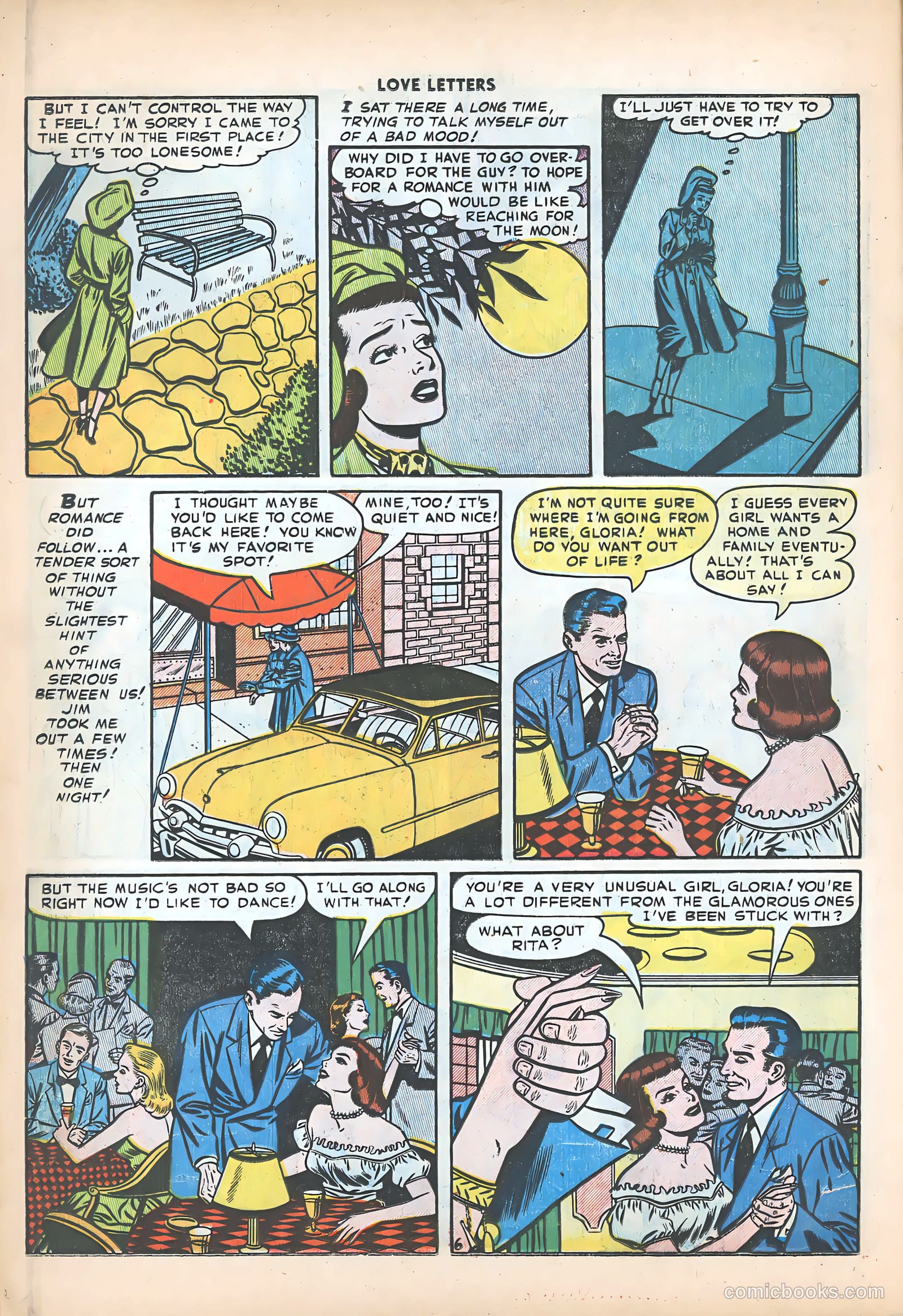 Love Letters #43 (1955) — page 16 of 36
