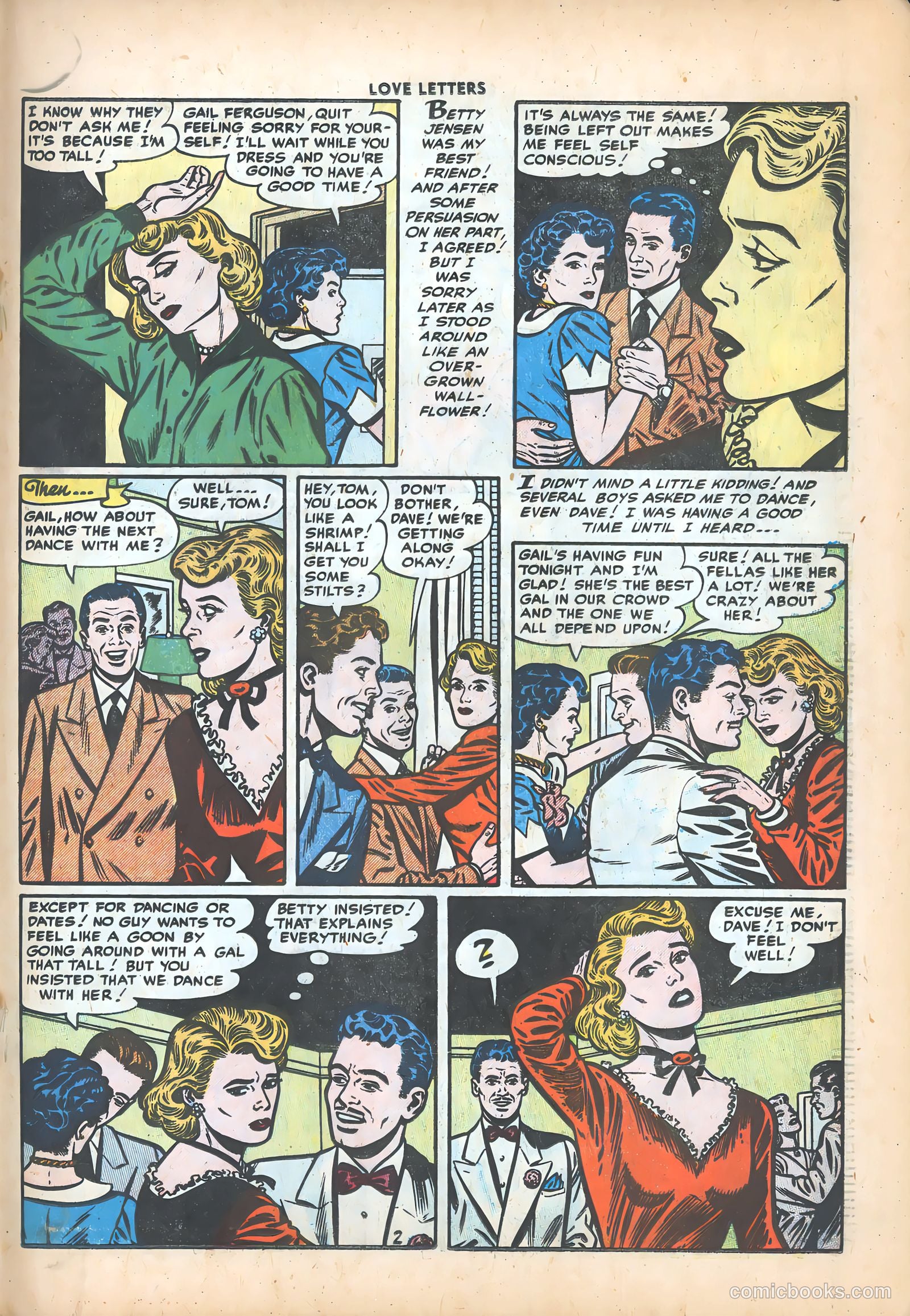 Love Letters #43 (1955) — page 19 of 36