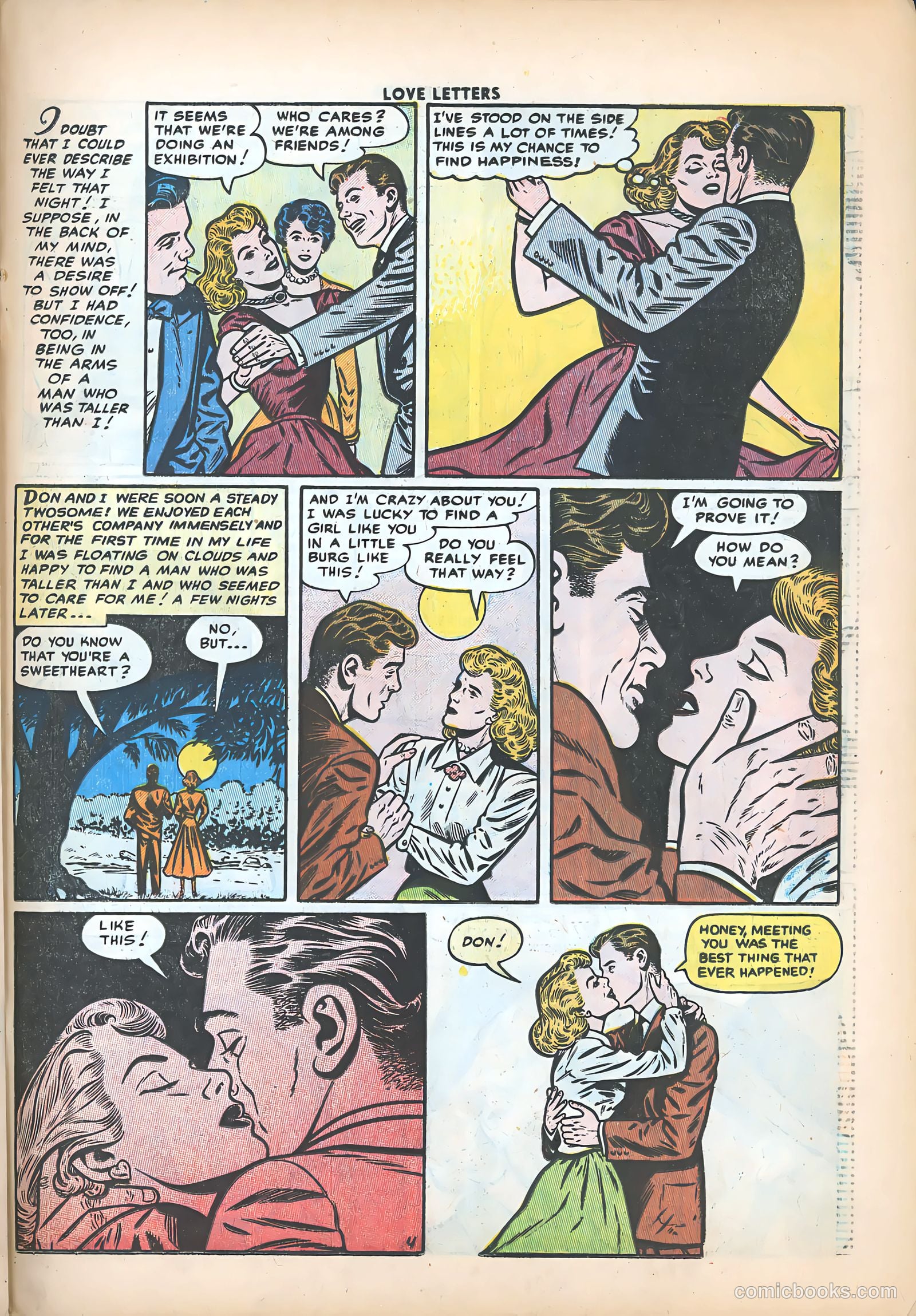 Love Letters #43 (1955) — page 21 of 36