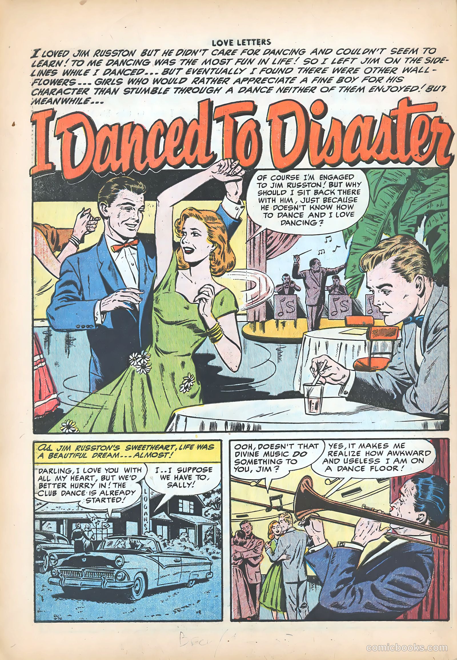 Love Letters #43 (1955) — page 28 of 36