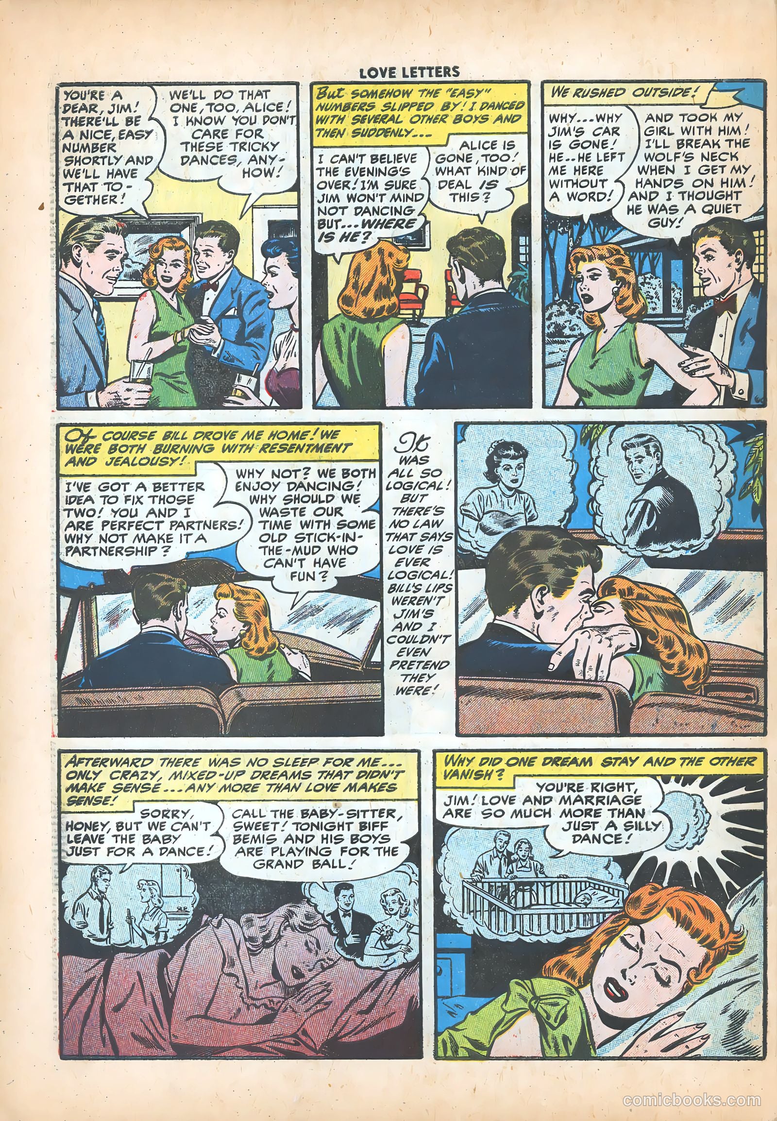 Love Letters #43 (1955) — page 30 of 36