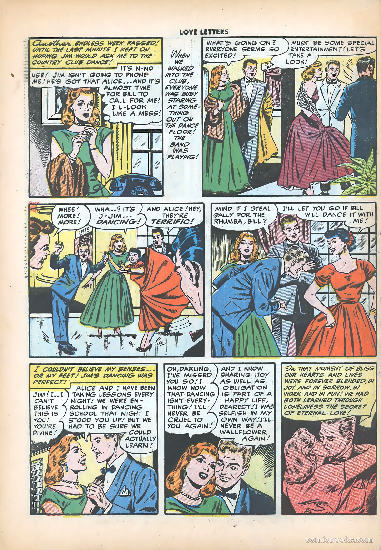 Love Letters #43 (1955) — page 32 of 36
