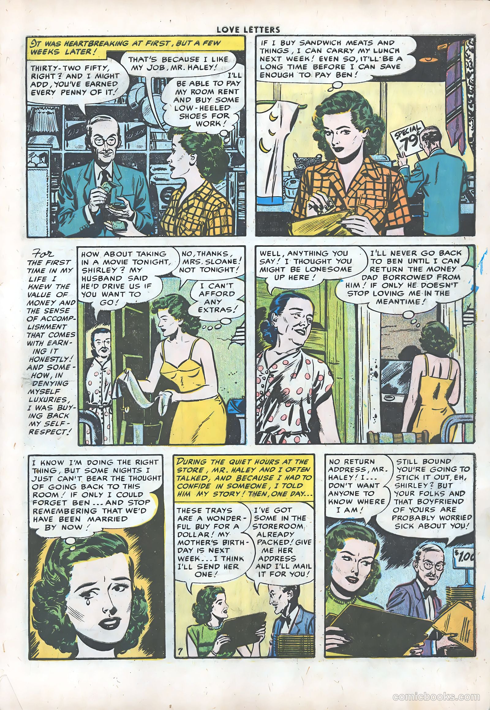 Love Letters #44 (1956) — page 9 of 36