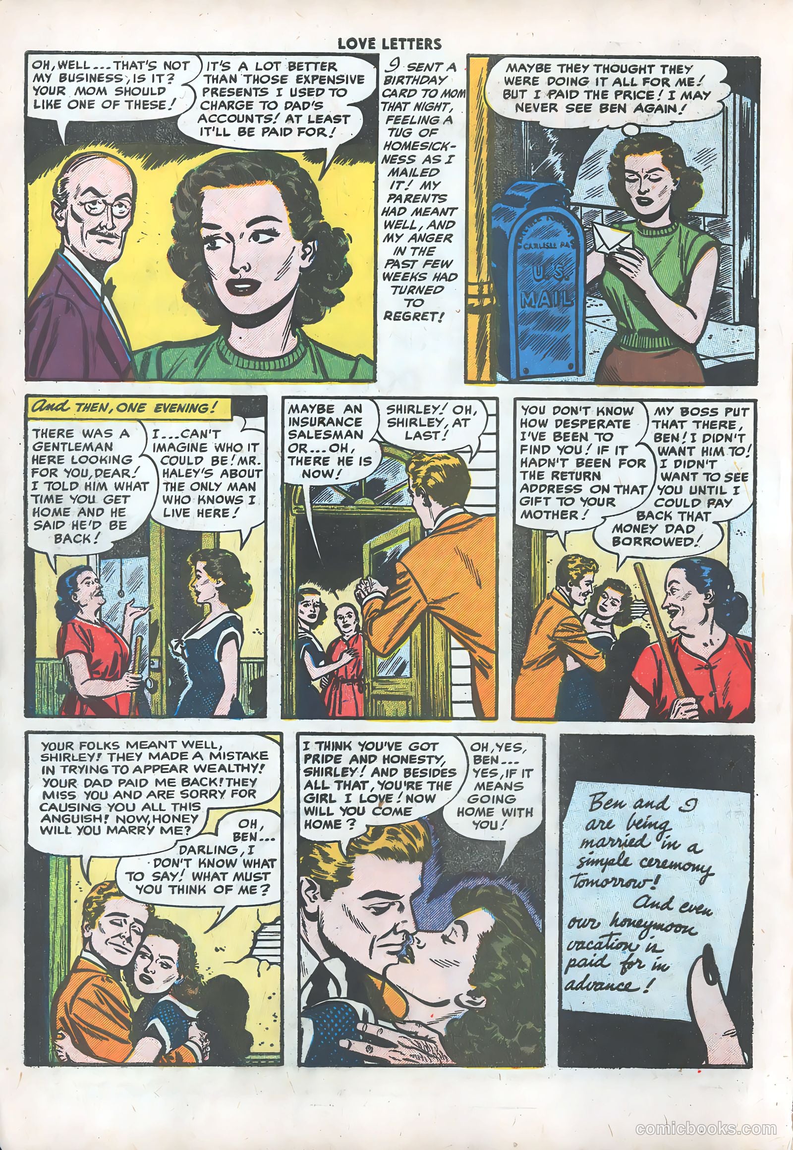 Love Letters #44 (1956) — page 10 of 36