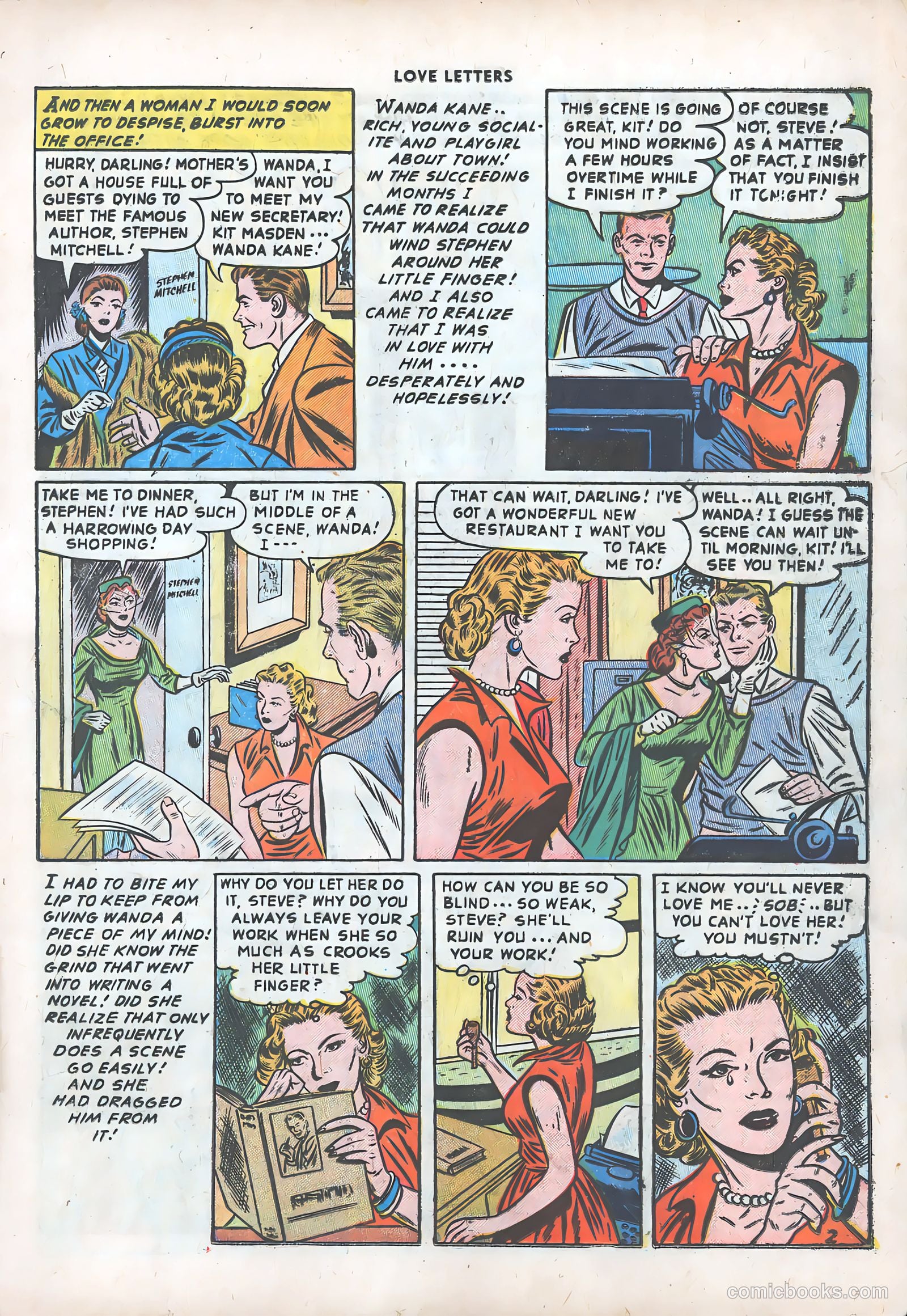 Love Letters #44 (1956) — page 13 of 36