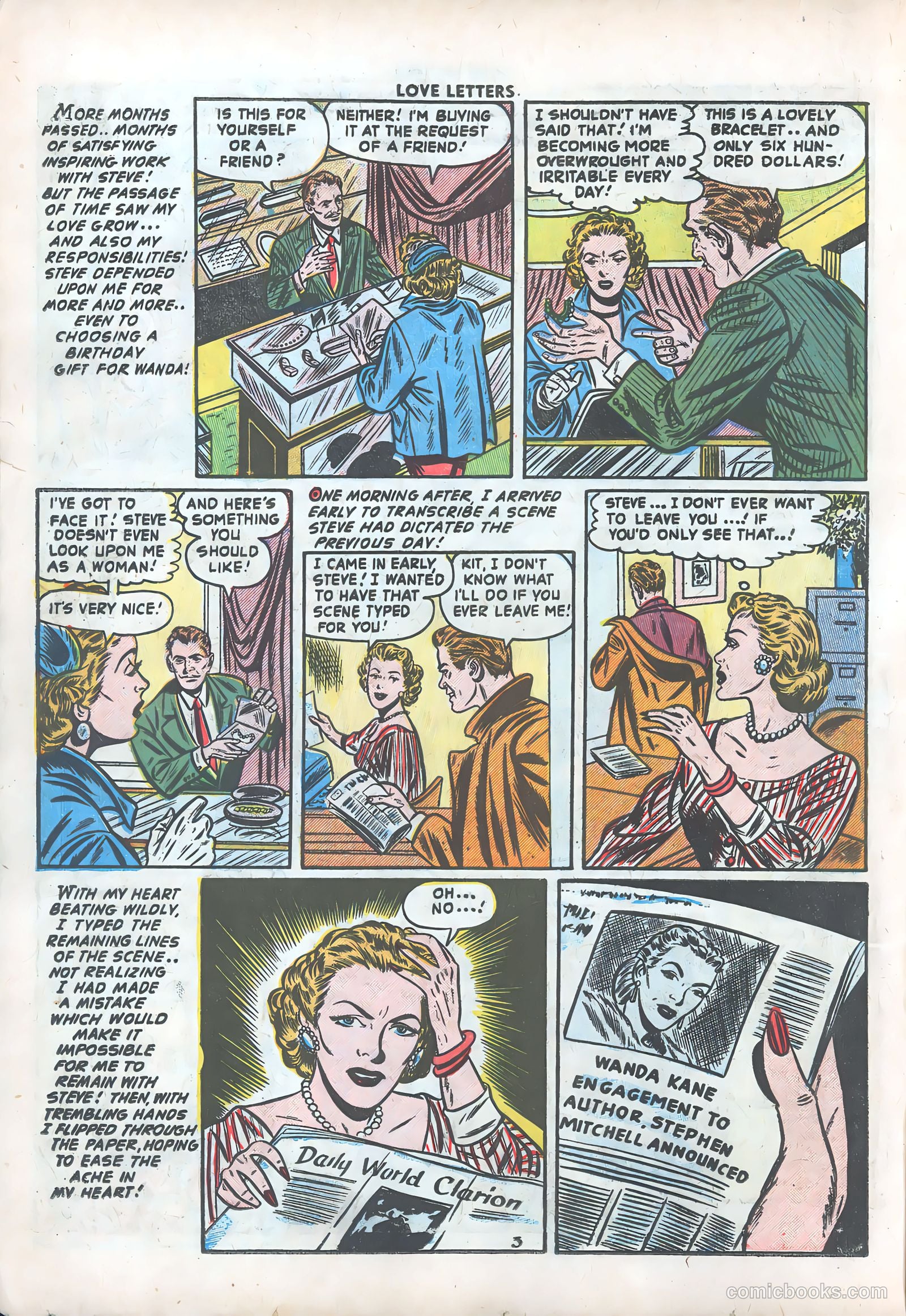 Love Letters #44 (1956) — page 14 of 36