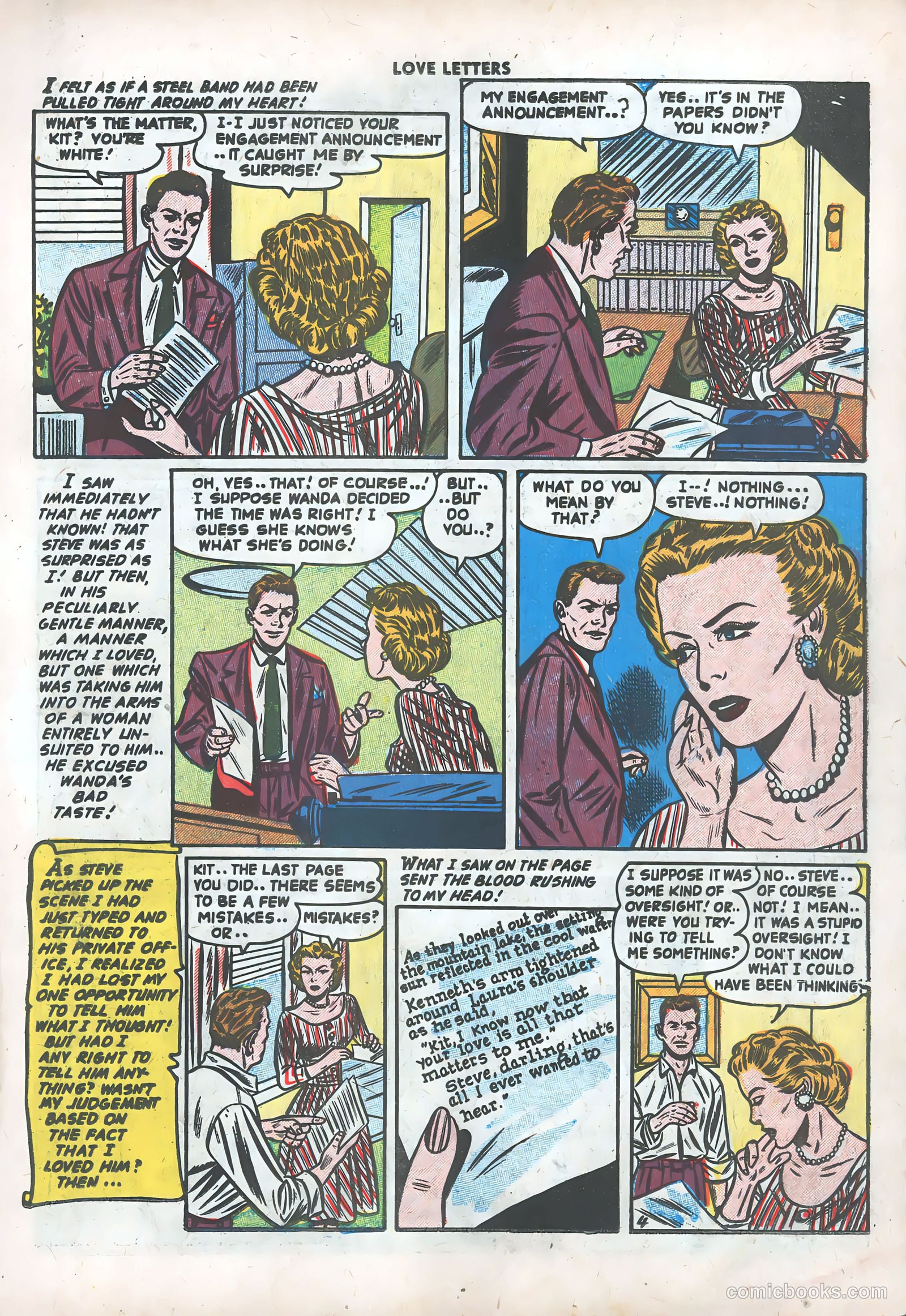 Love Letters #44 (1956) — page 15 of 36