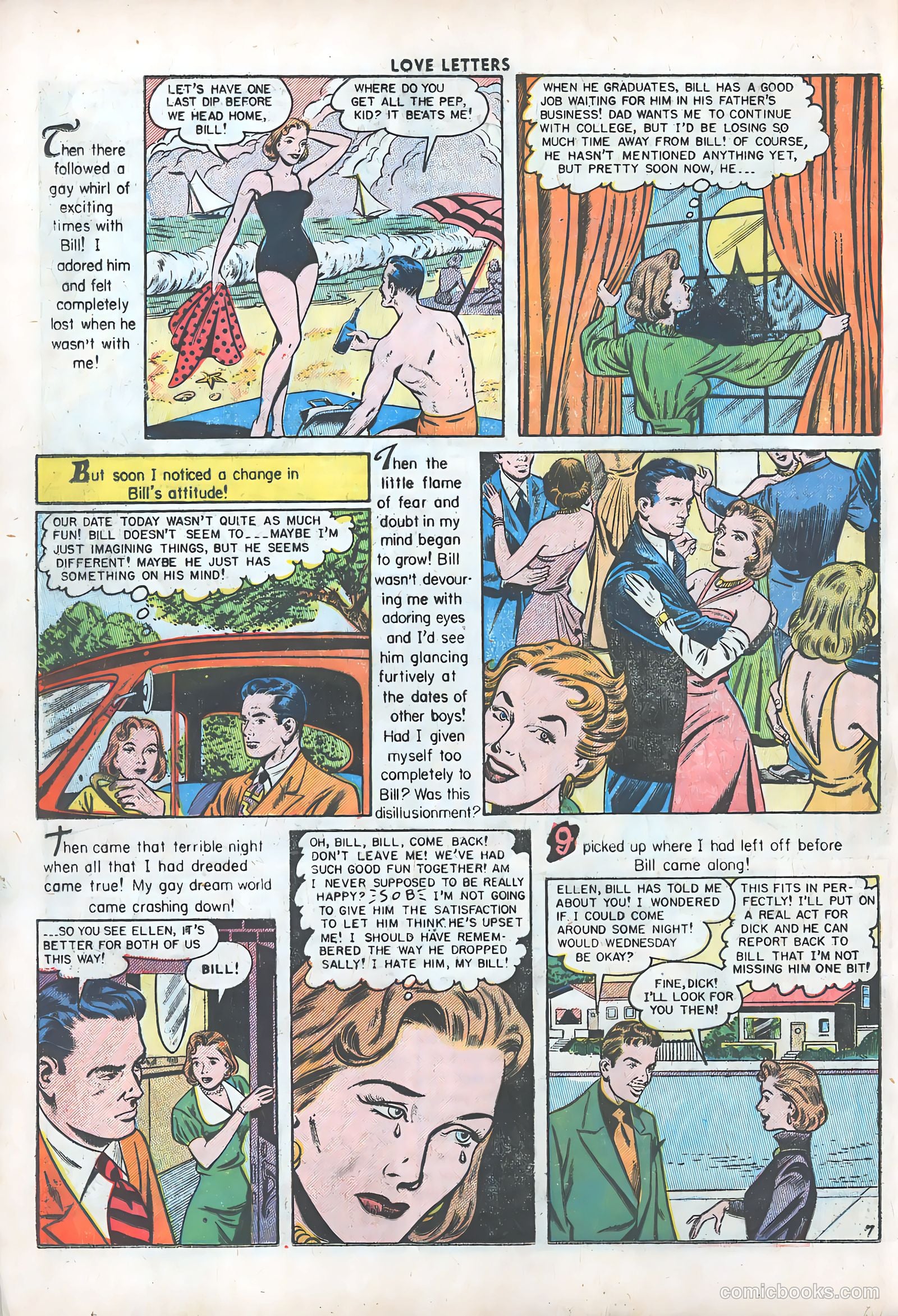 Love Letters #44 (1956) — page 24 of 36