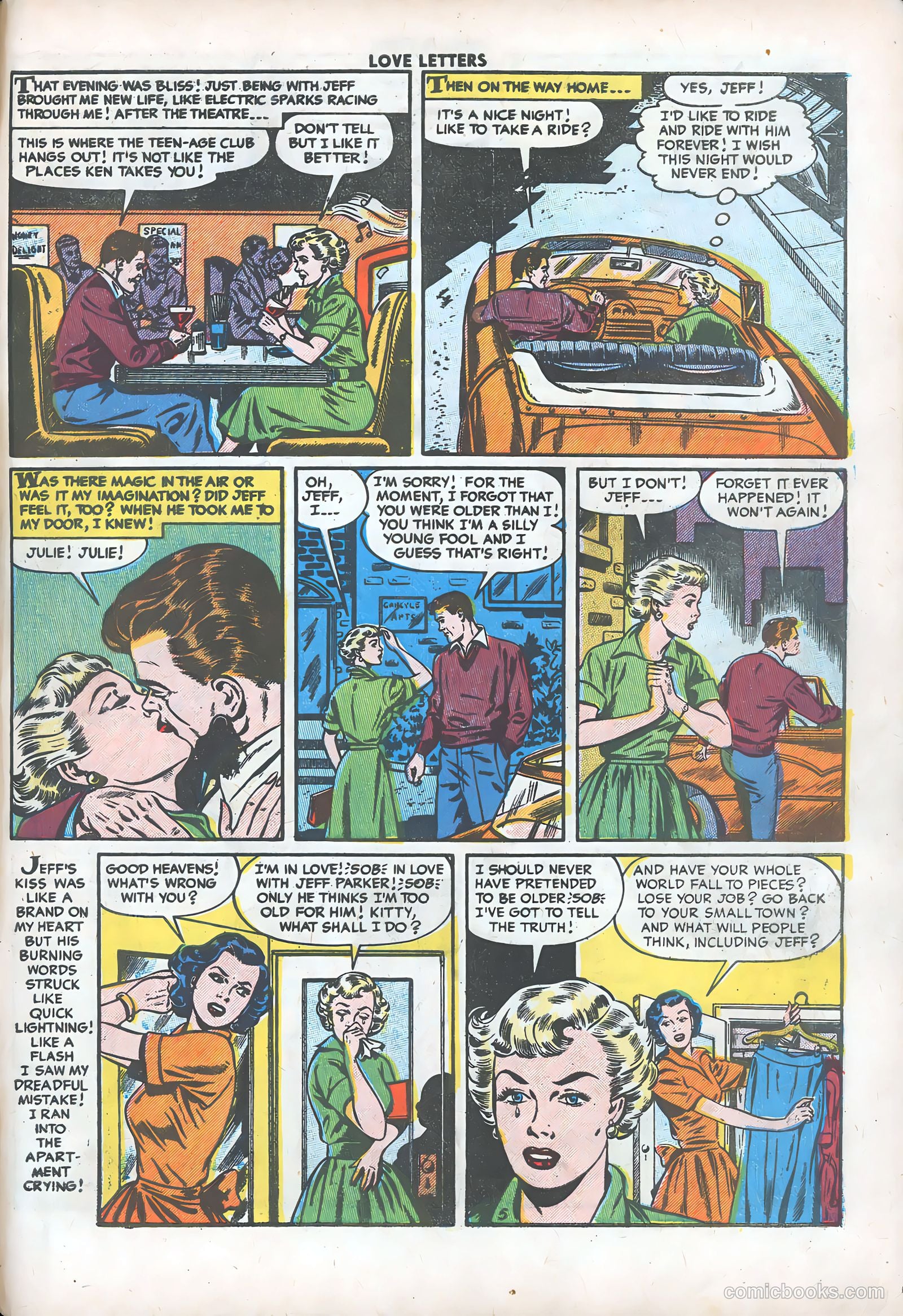 Love Letters #44 (1956) — page 31 of 36