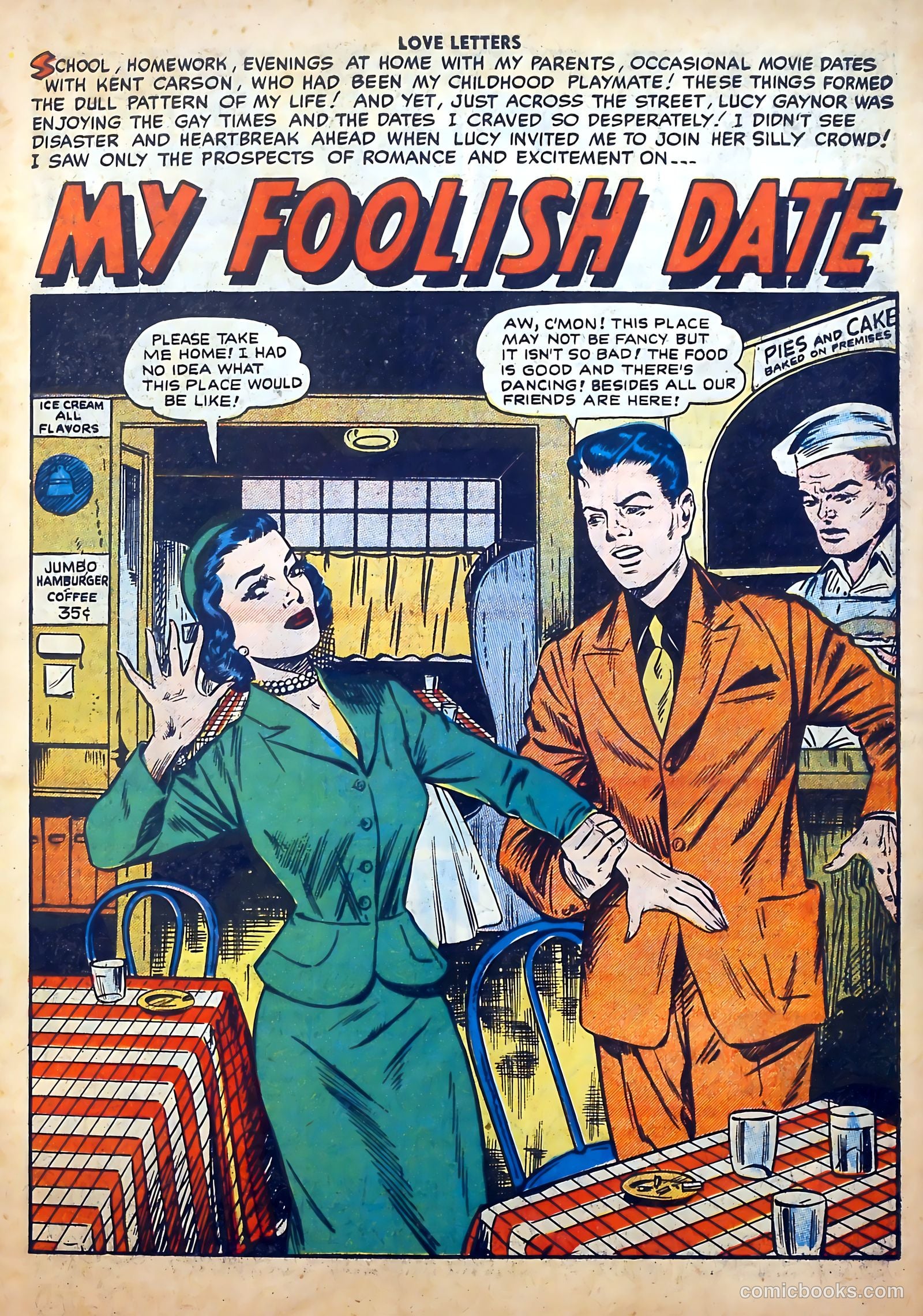 Love Letters #45 (1956) — page 3 of 36