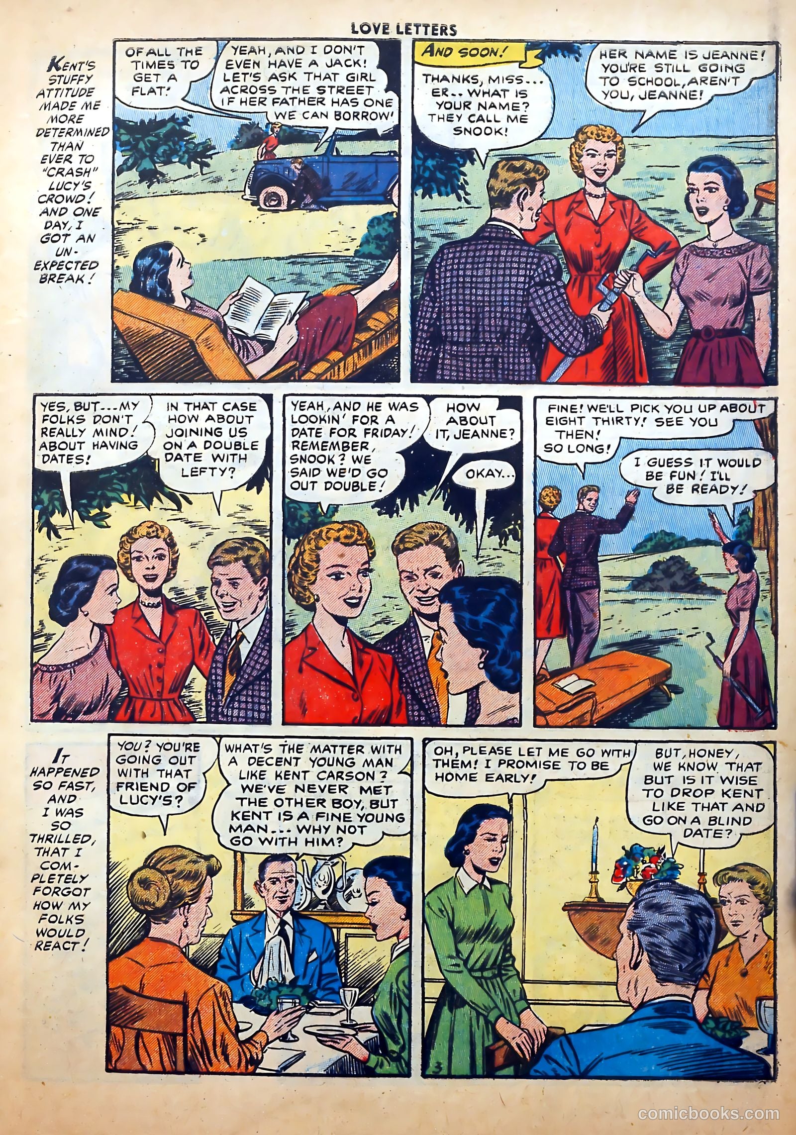 Love Letters #45 (1956) — page 5 of 36