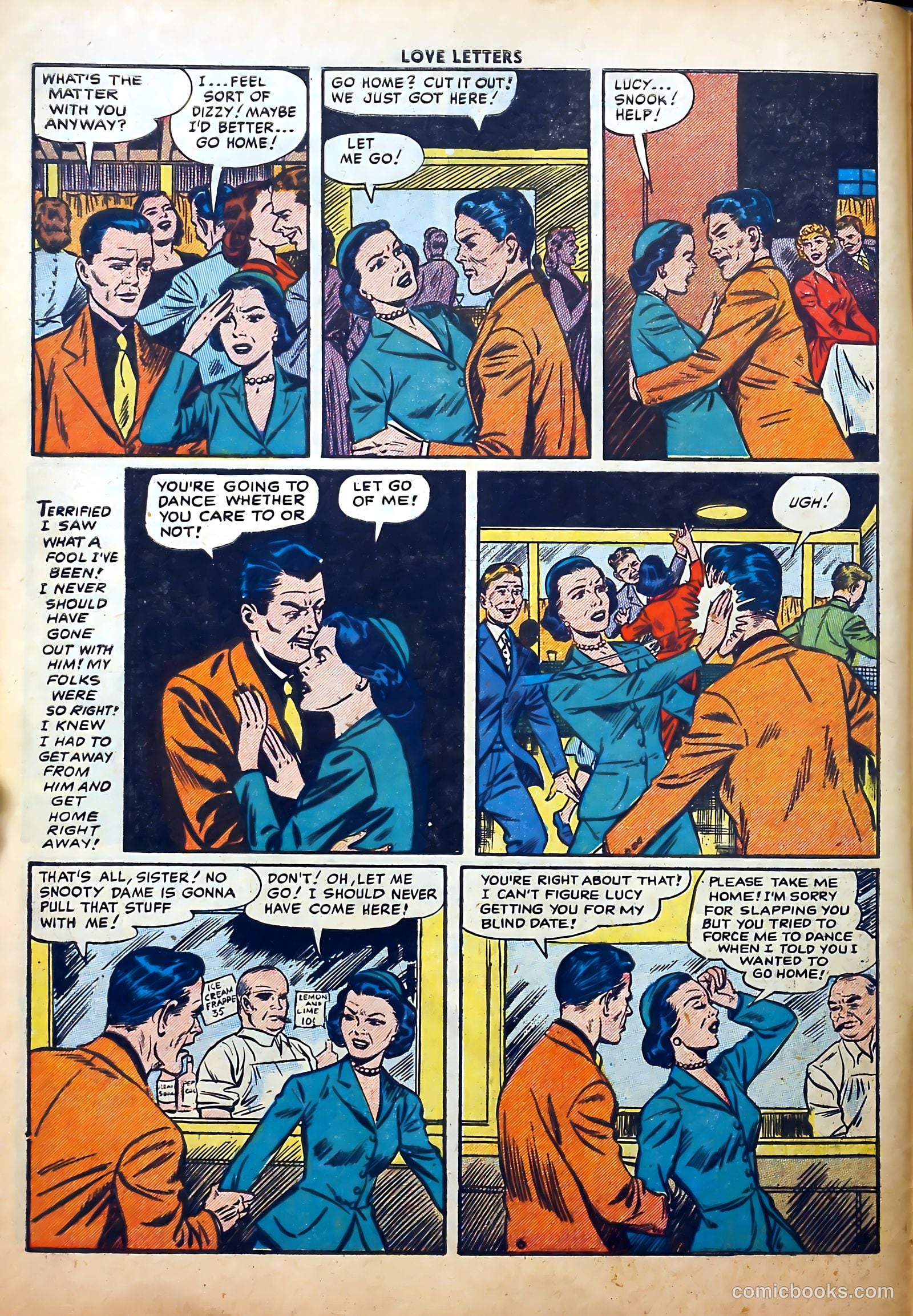Love Letters #45 (1956) — page 8 of 36