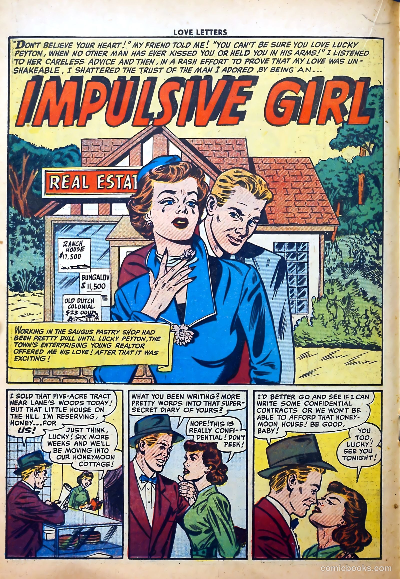 Love Letters #45 (1956) — page 18 of 36