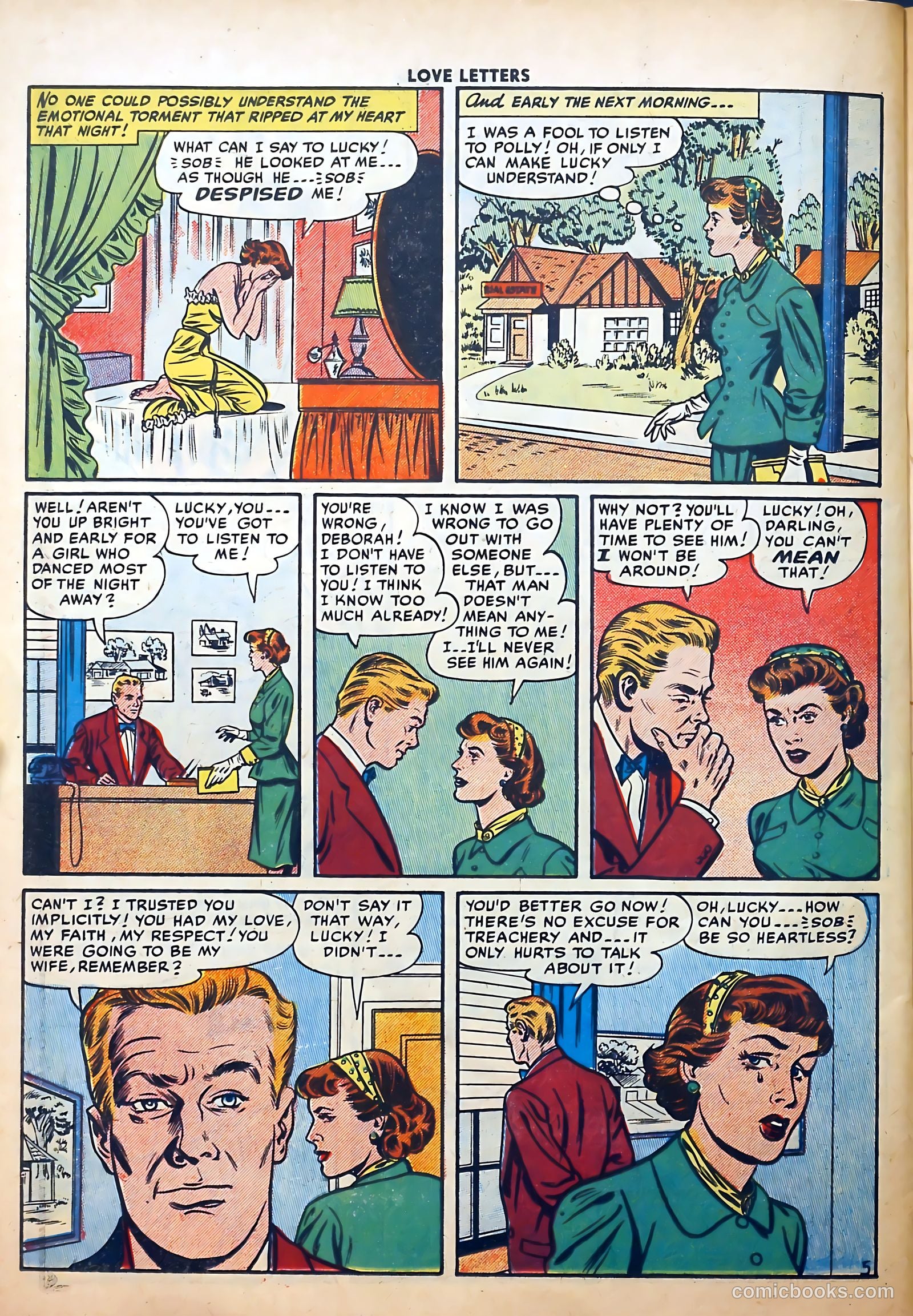 Love Letters #45 (1956) — page 22 of 36
