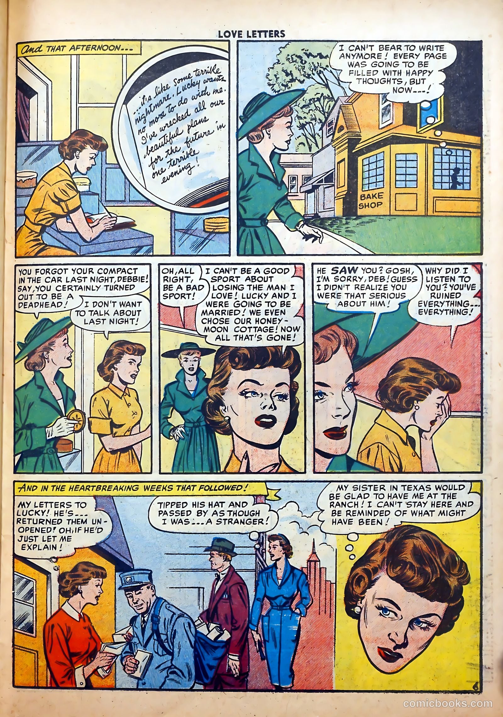 Love Letters #45 (1956) — page 23 of 36