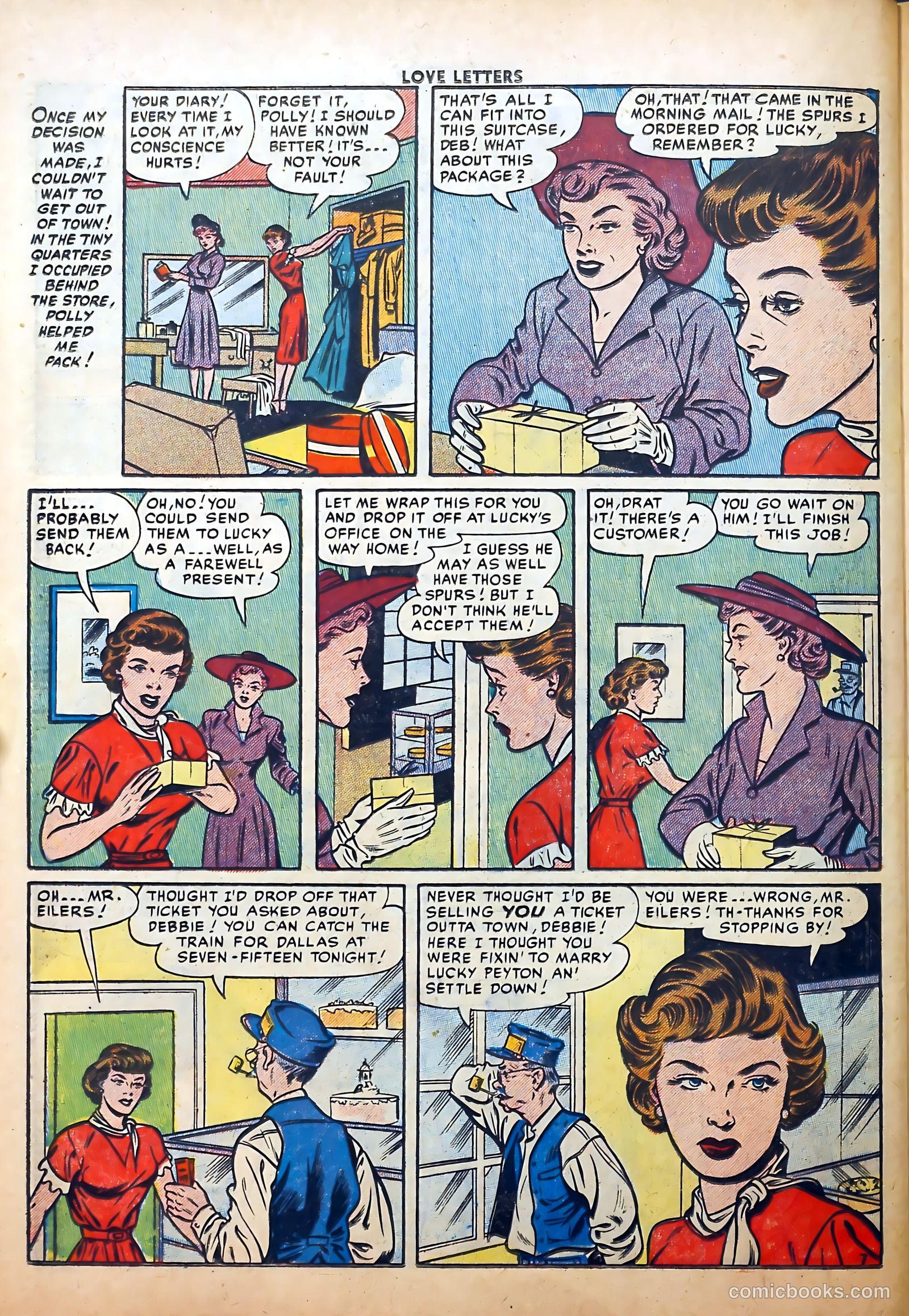 Love Letters #45 (1956) — page 24 of 36