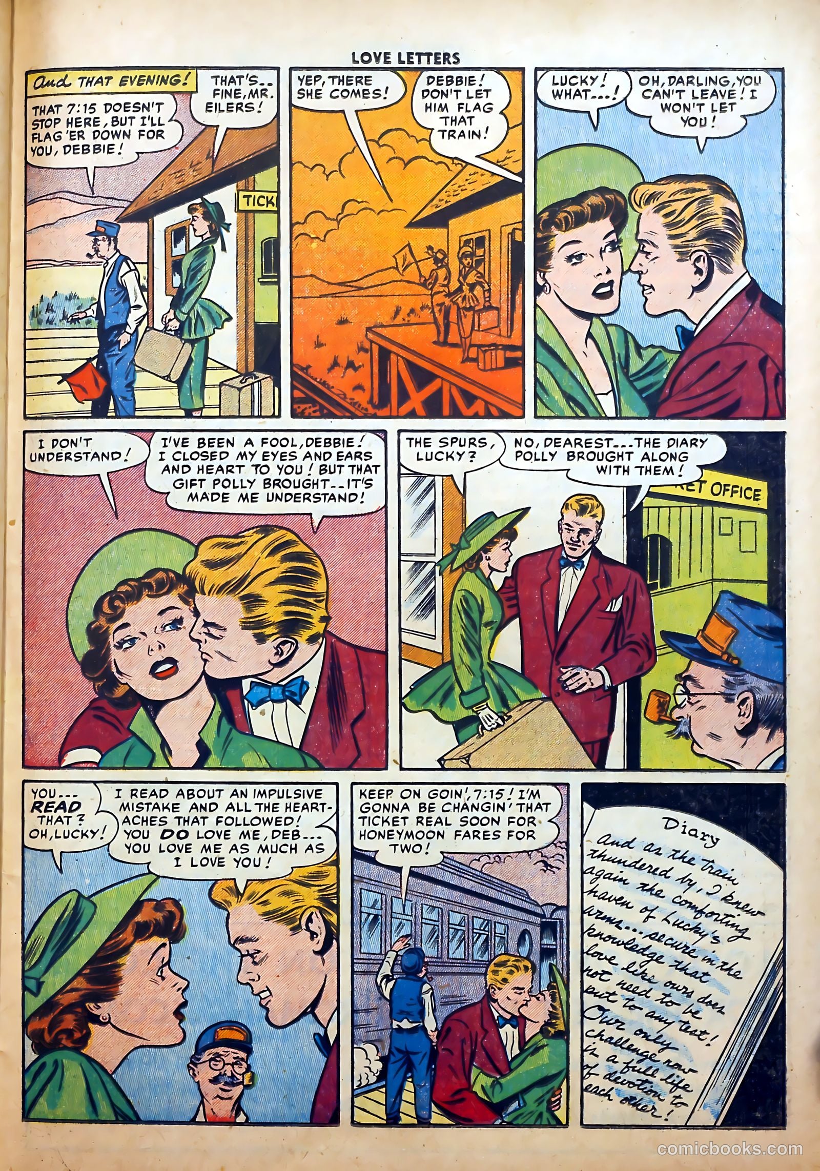 Love Letters #45 (1956) — page 25 of 36