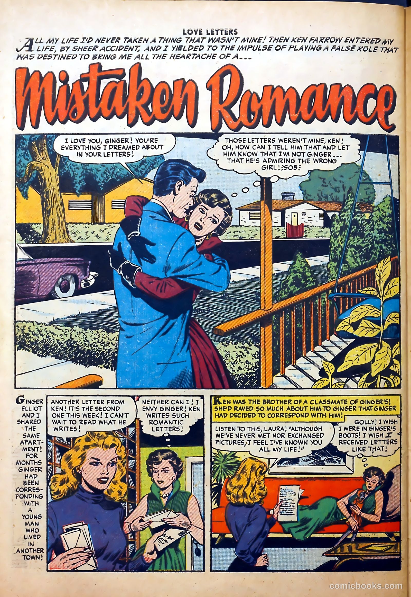 Love Letters #45 (1956) — page 28 of 36