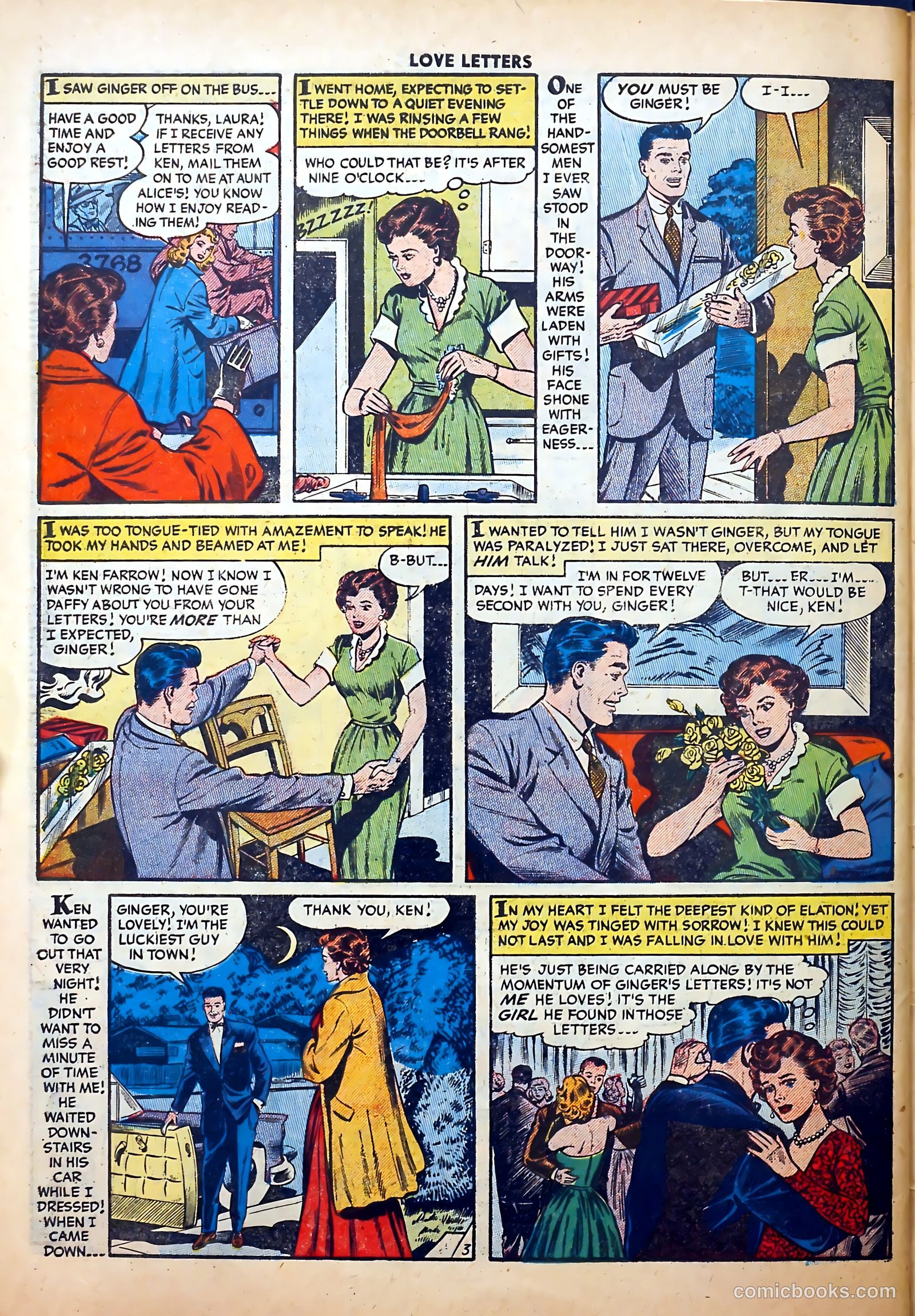 Love Letters #45 (1956) — page 30 of 36