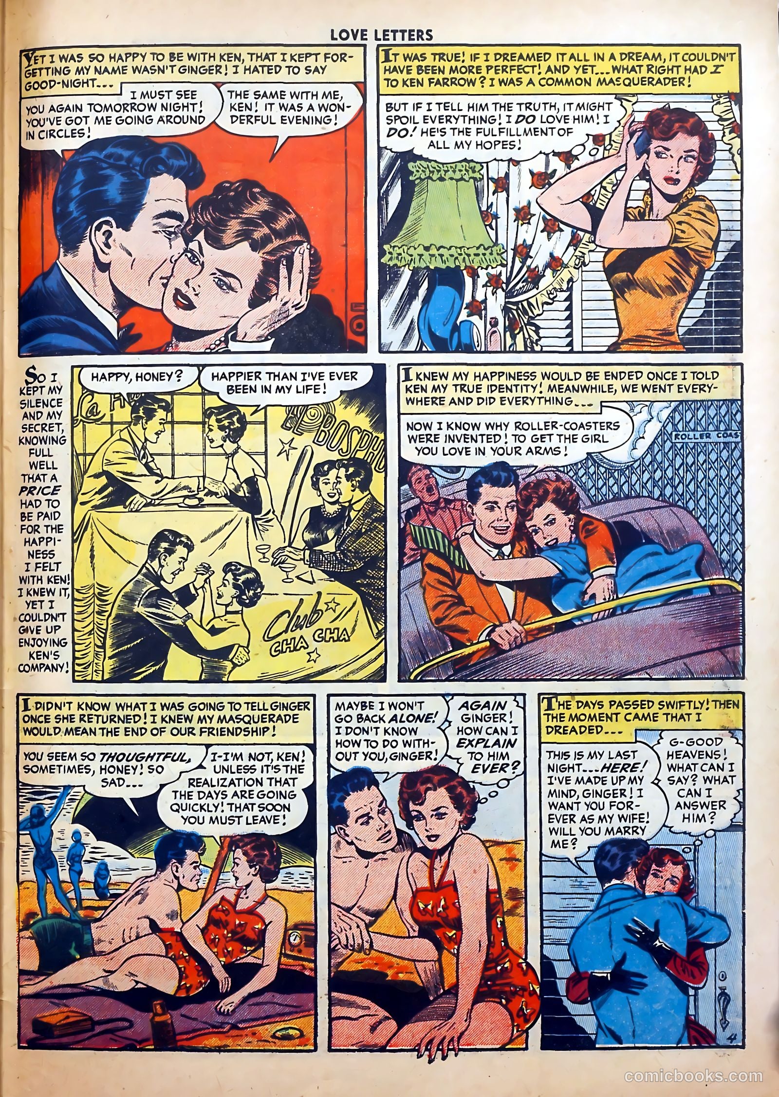Love Letters #45 (1956) — page 31 of 36