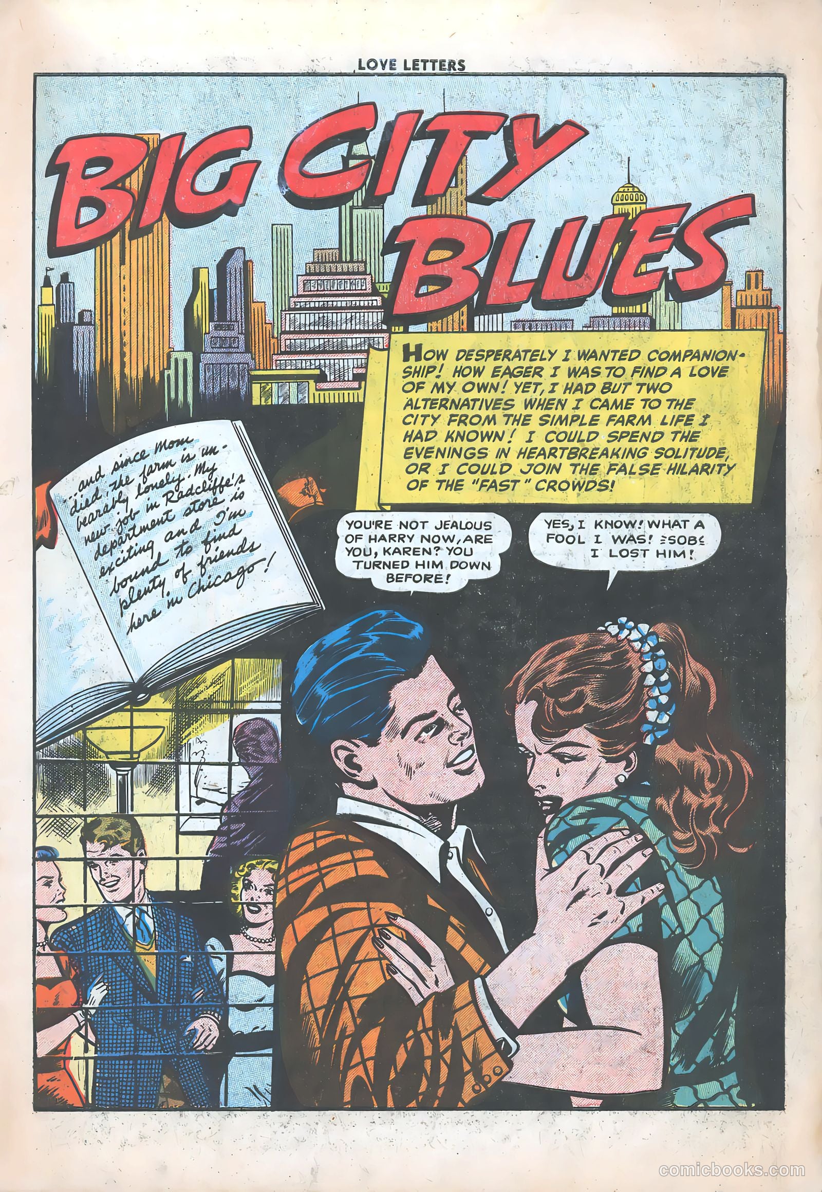 Love Letters #46 (1956) — page 3 of 36