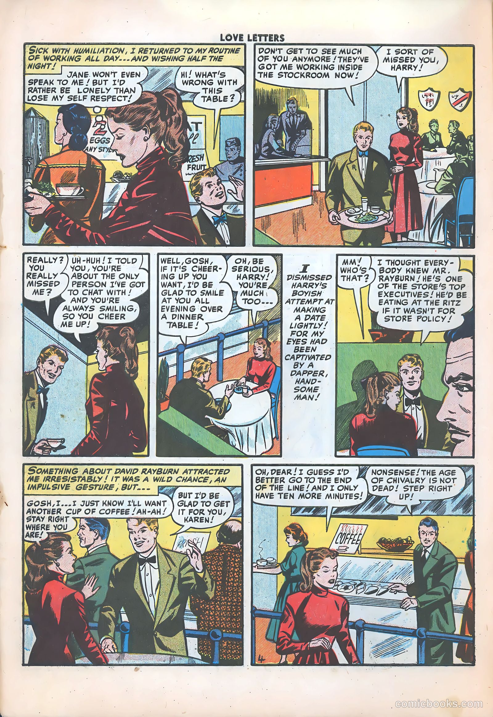 Love Letters #46 (1956) — page 6 of 36