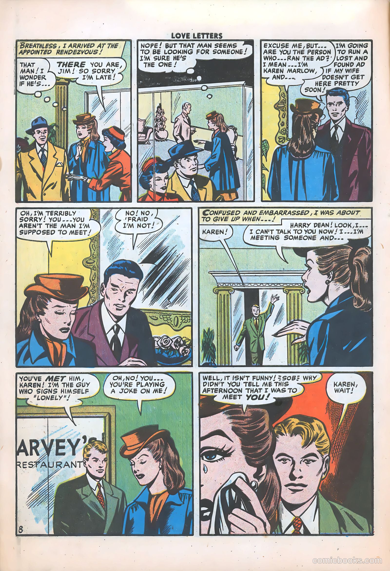 Love Letters #46 (1956) — page 10 of 36