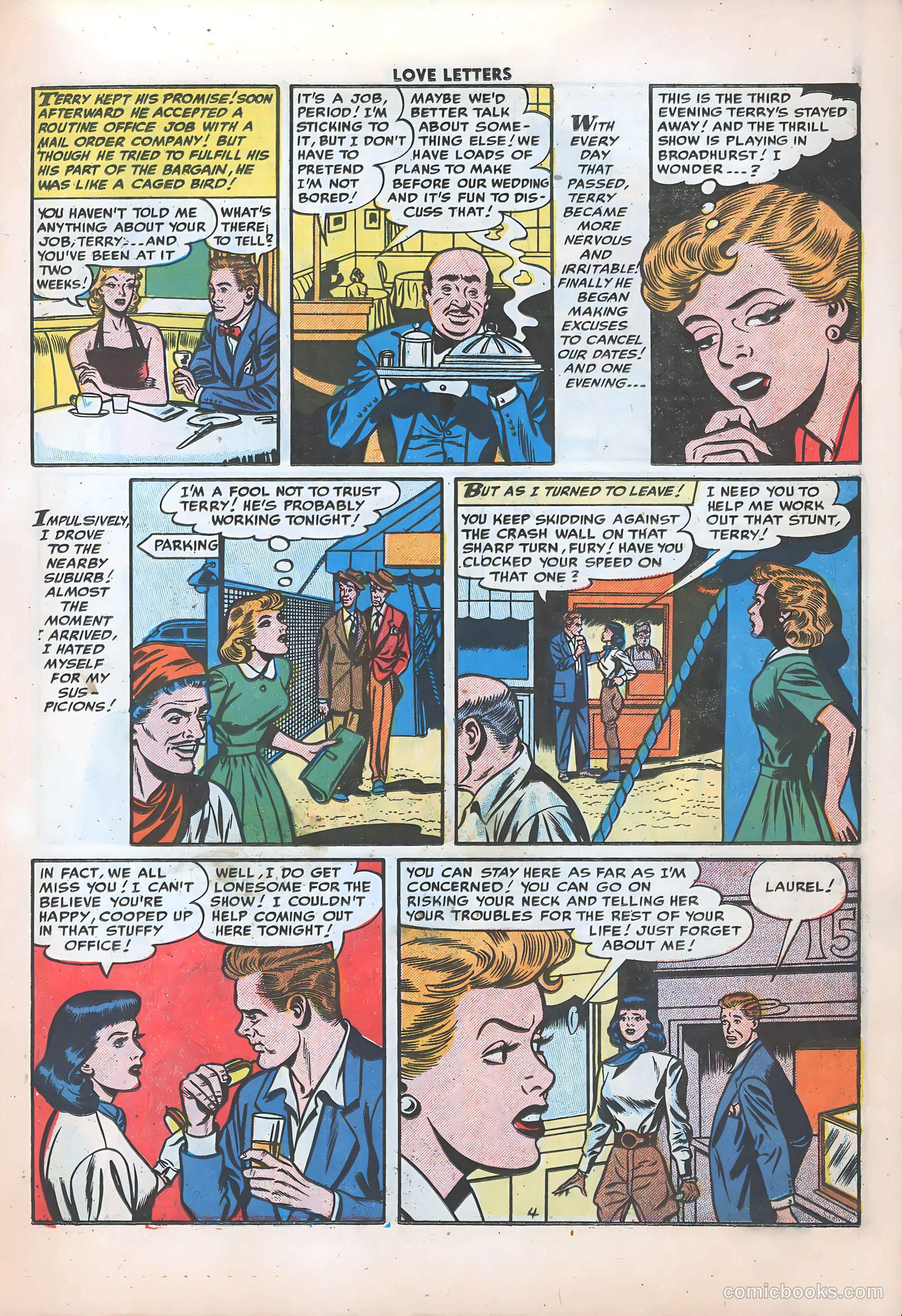 Love Letters #46 (1956) — page 15 of 36