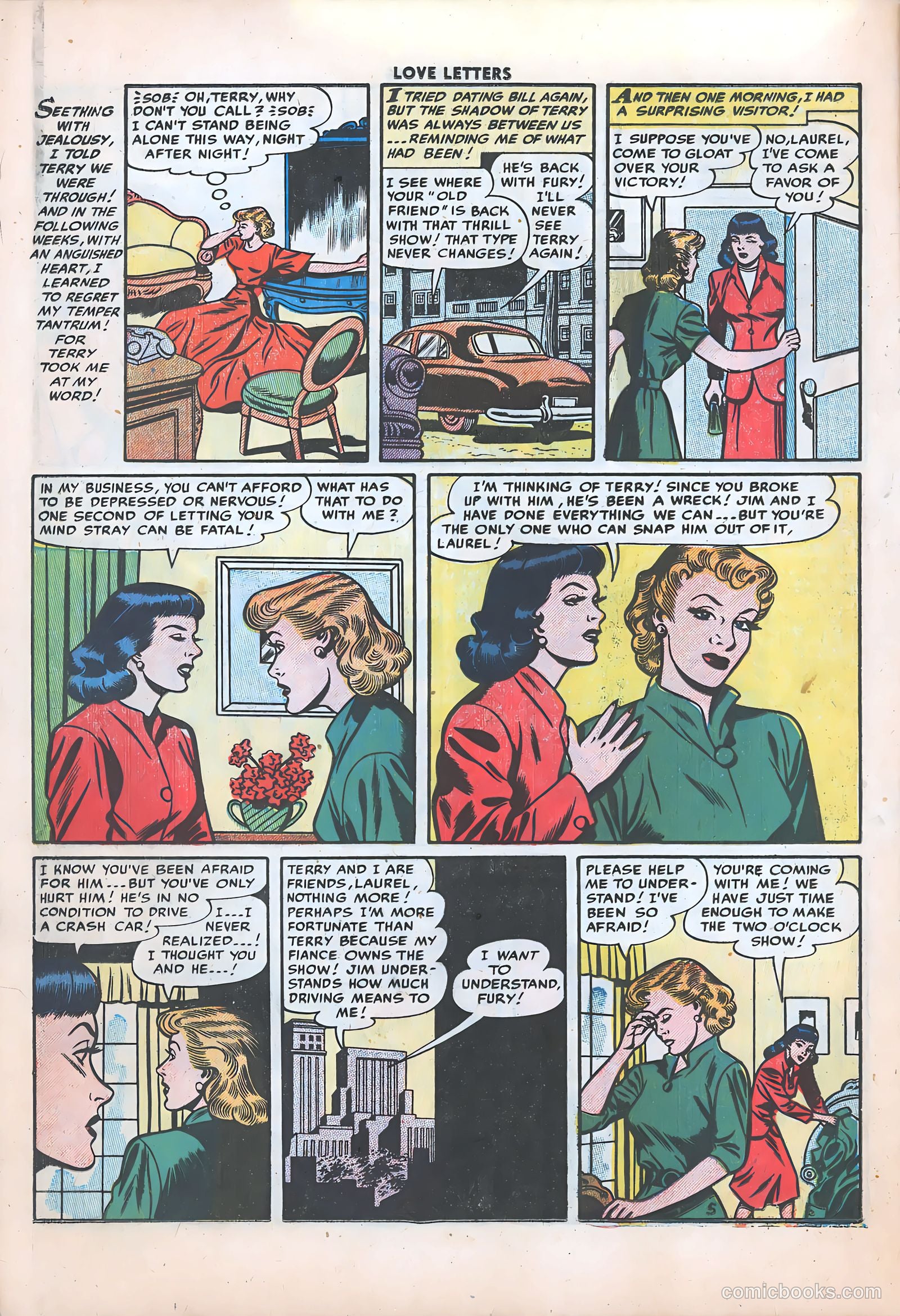Love Letters #46 (1956) — page 16 of 36