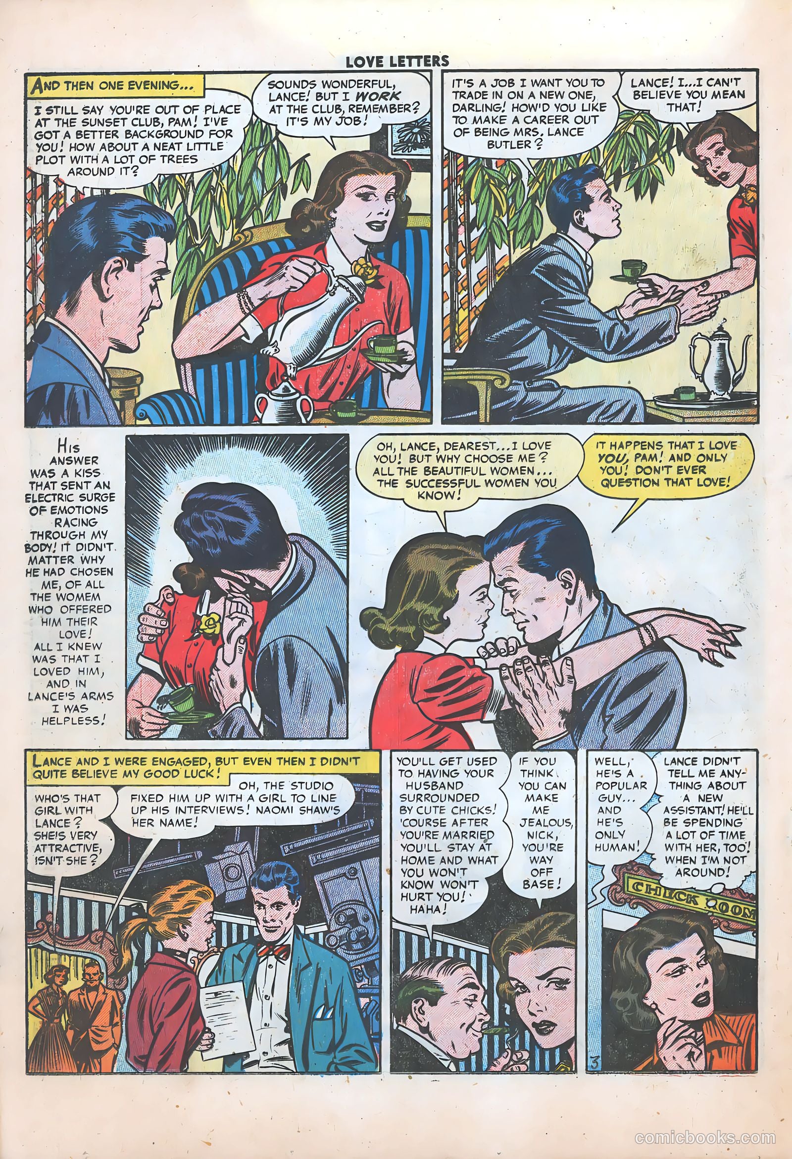 Love Letters #46 (1956) — page 20 of 36