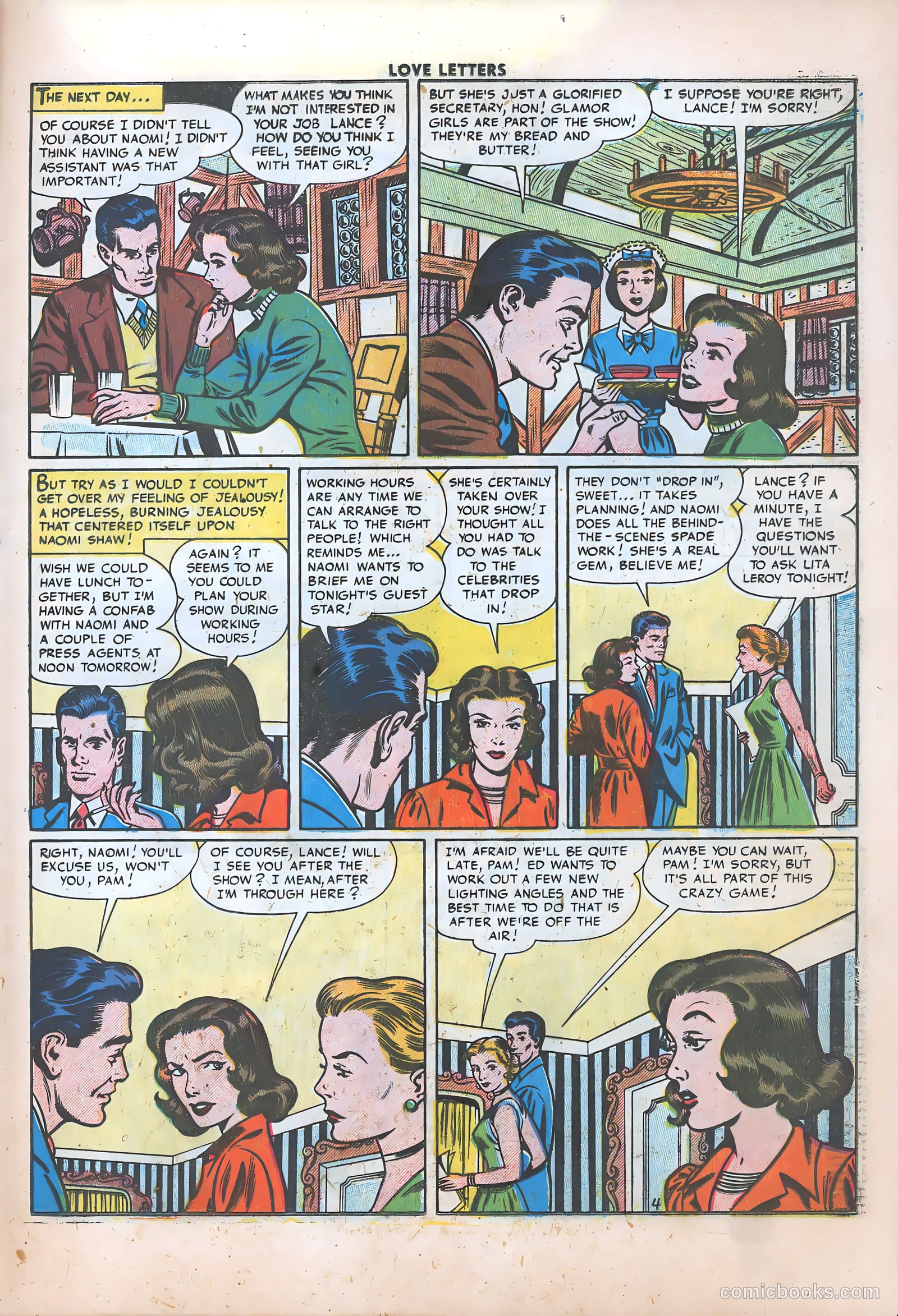 Love Letters #46 (1956) — page 21 of 36