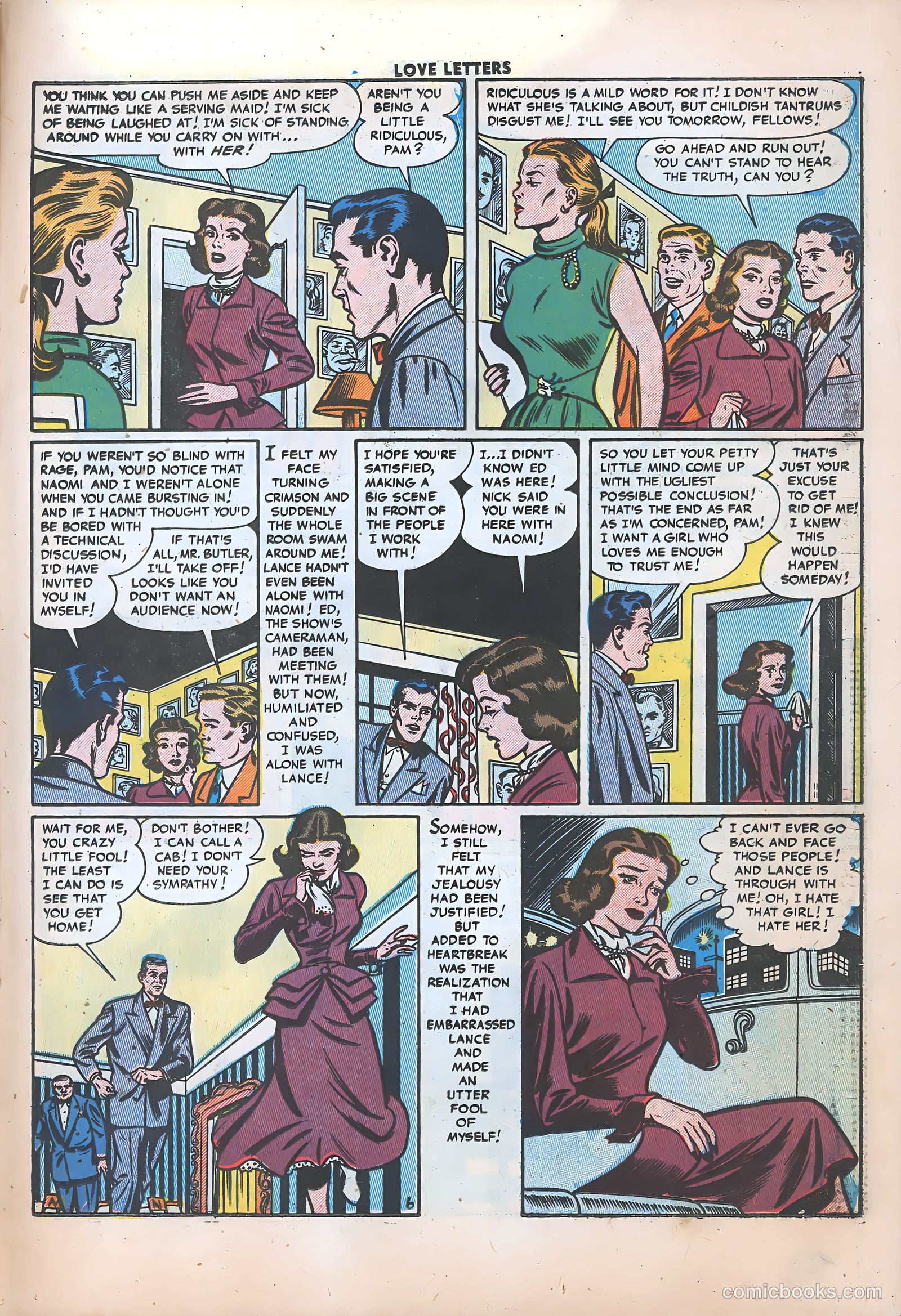 Love Letters #46 (1956) — page 23 of 36