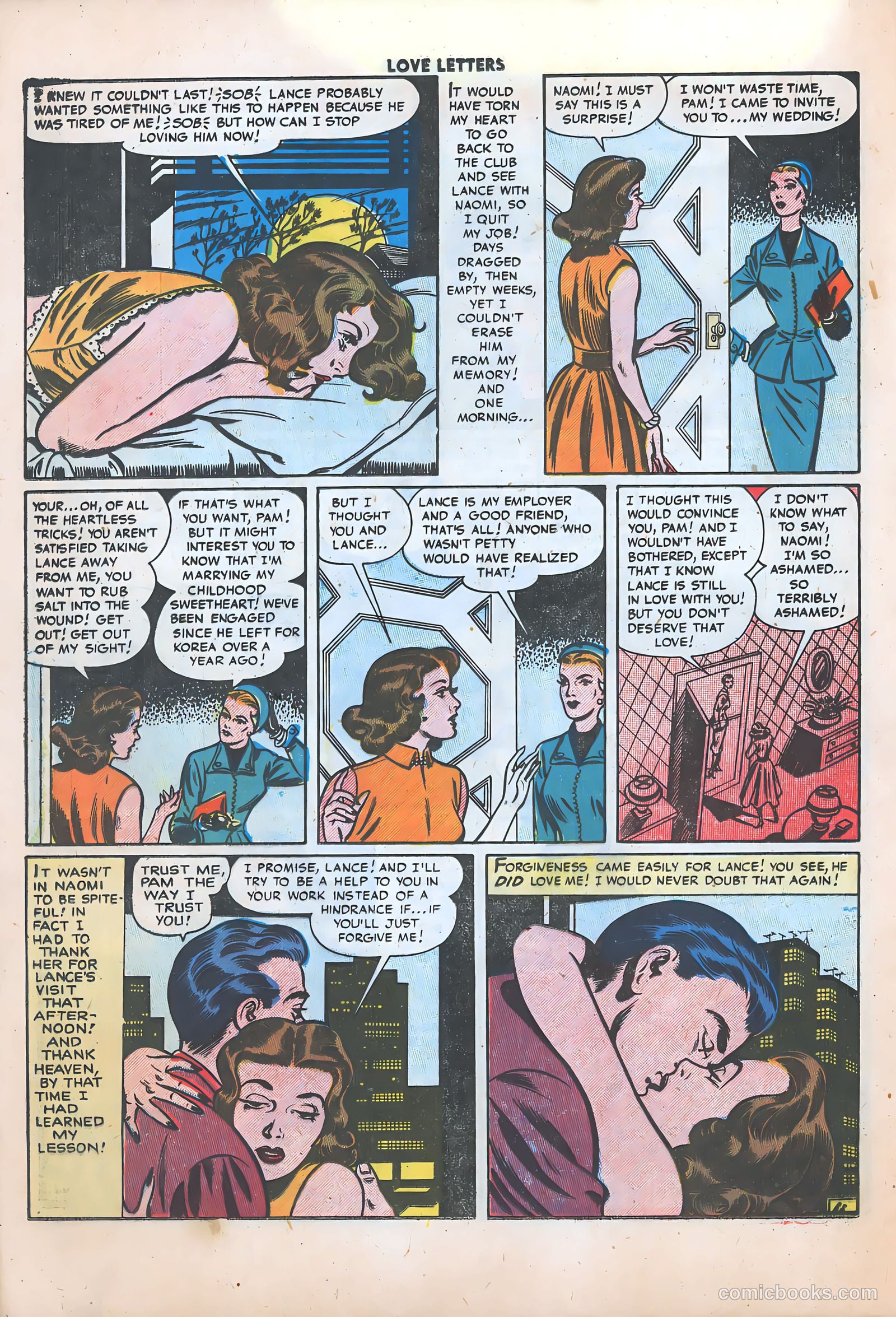 Love Letters #46 (1956) — page 24 of 36