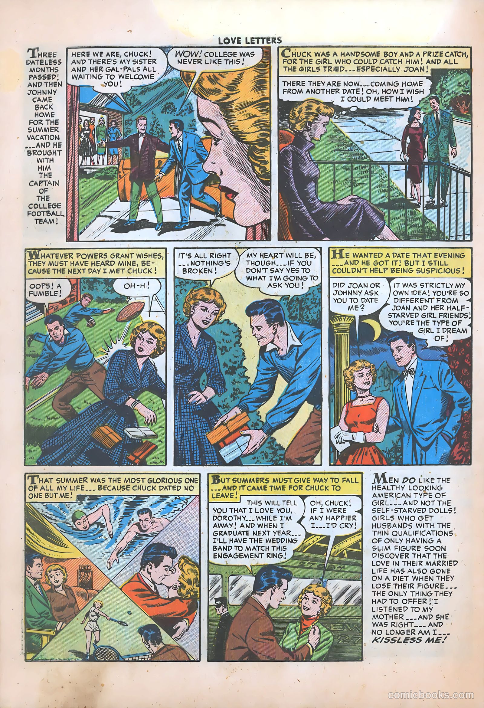 Love Letters #46 (1956) — page 32 of 36