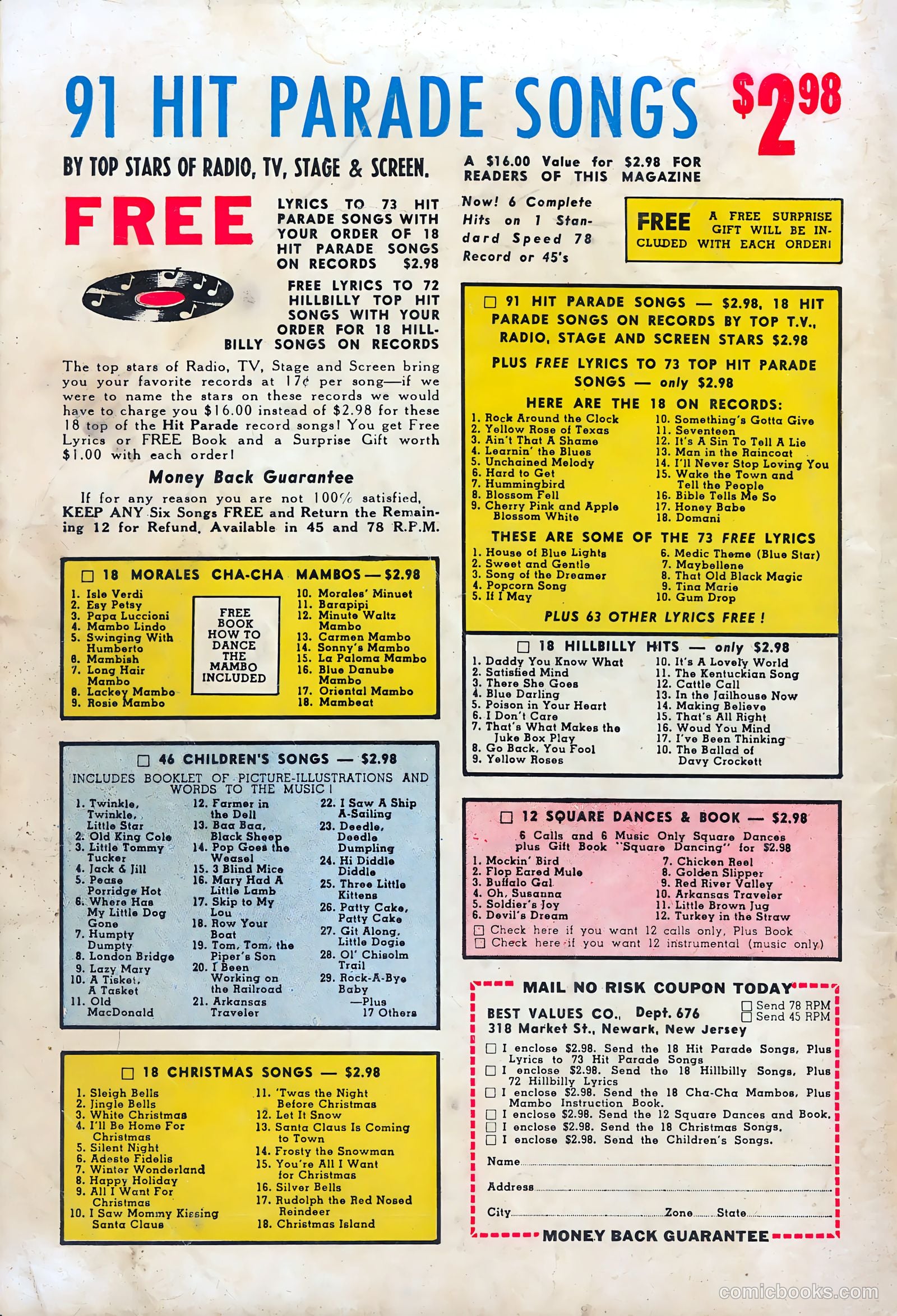 Love Letters #46 (1956) — page 36 of 36