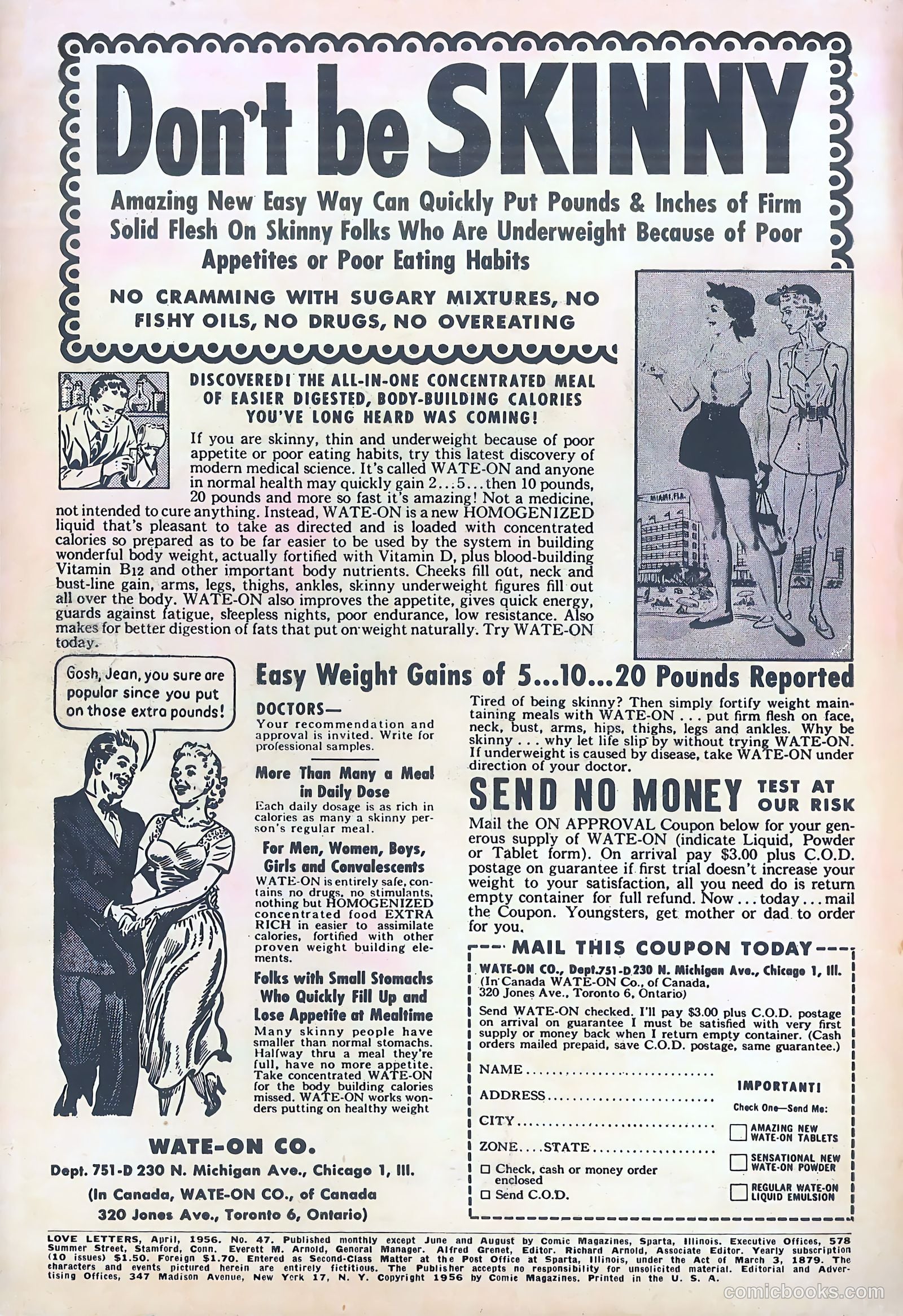 Love Letters #47 (1956) — page 2 of 36