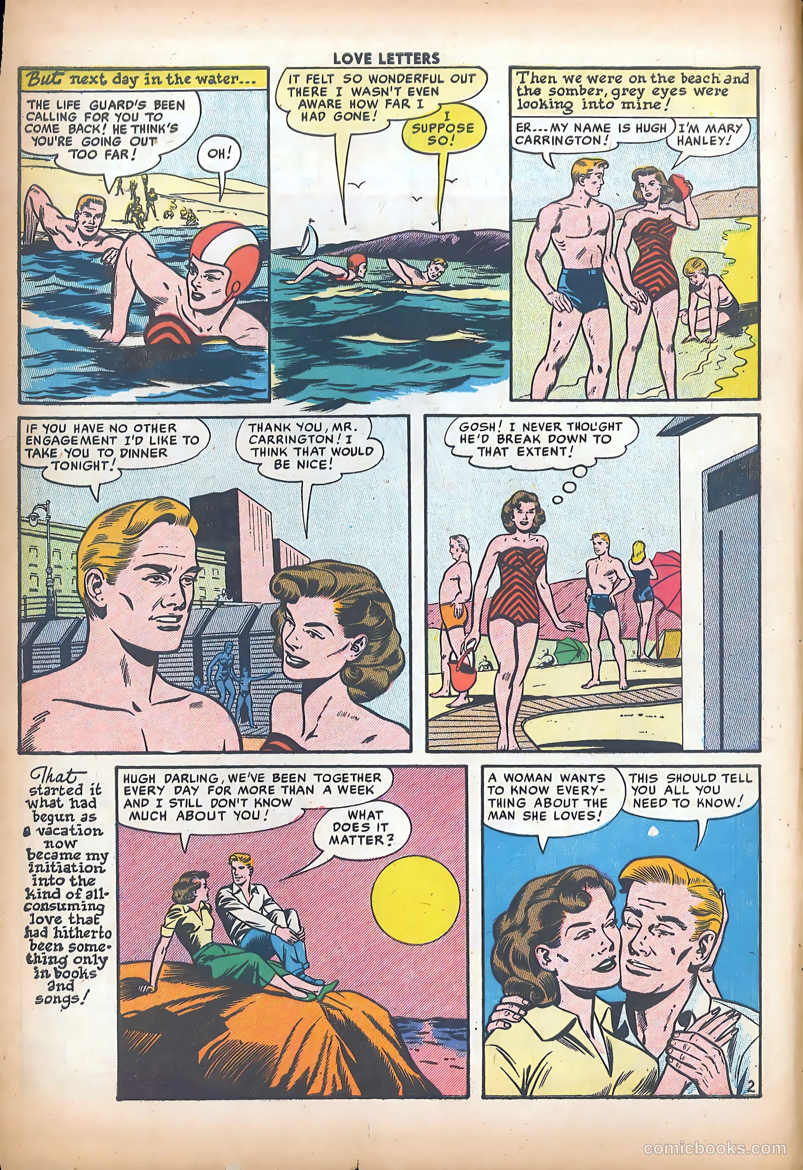 Love Letters #47 (1956) — page 4 of 36