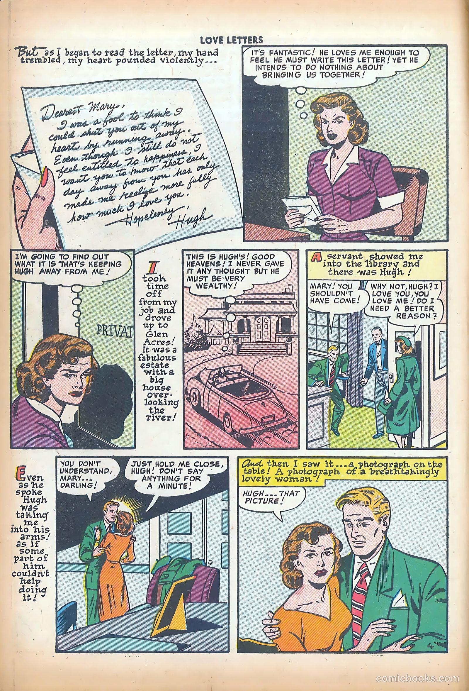 Love Letters #47 (1956) — page 6 of 36