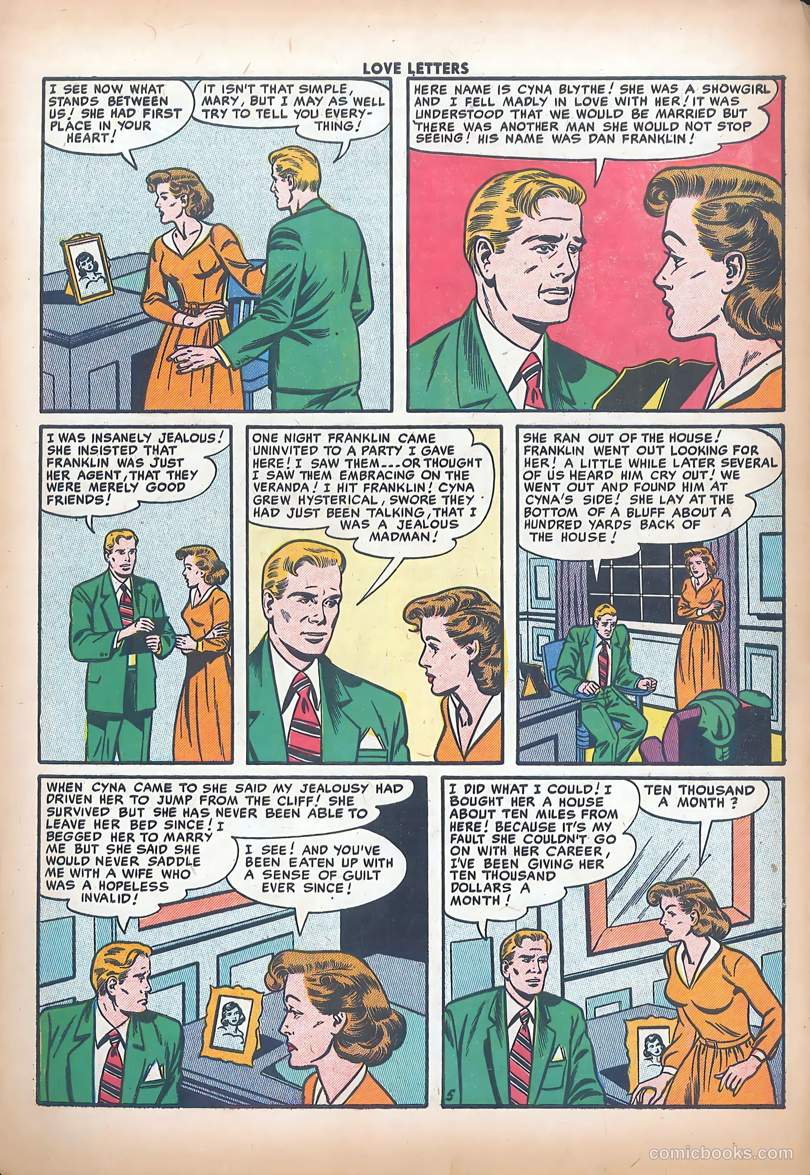 Love Letters #47 (1956) — page 7 of 36