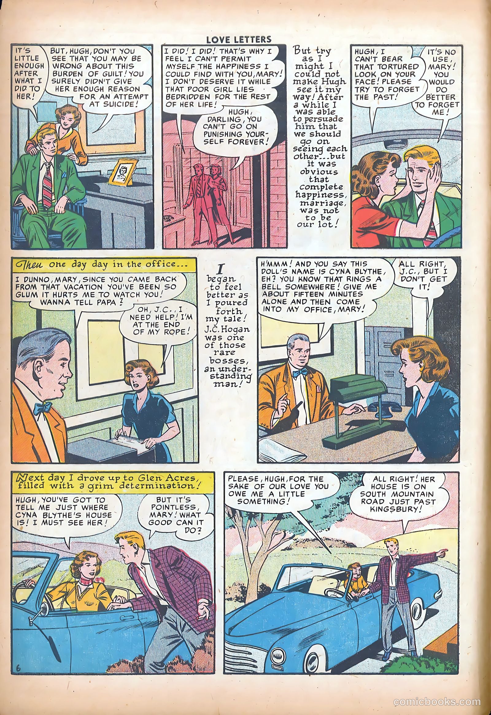 Love Letters #47 (1956) — page 8 of 36