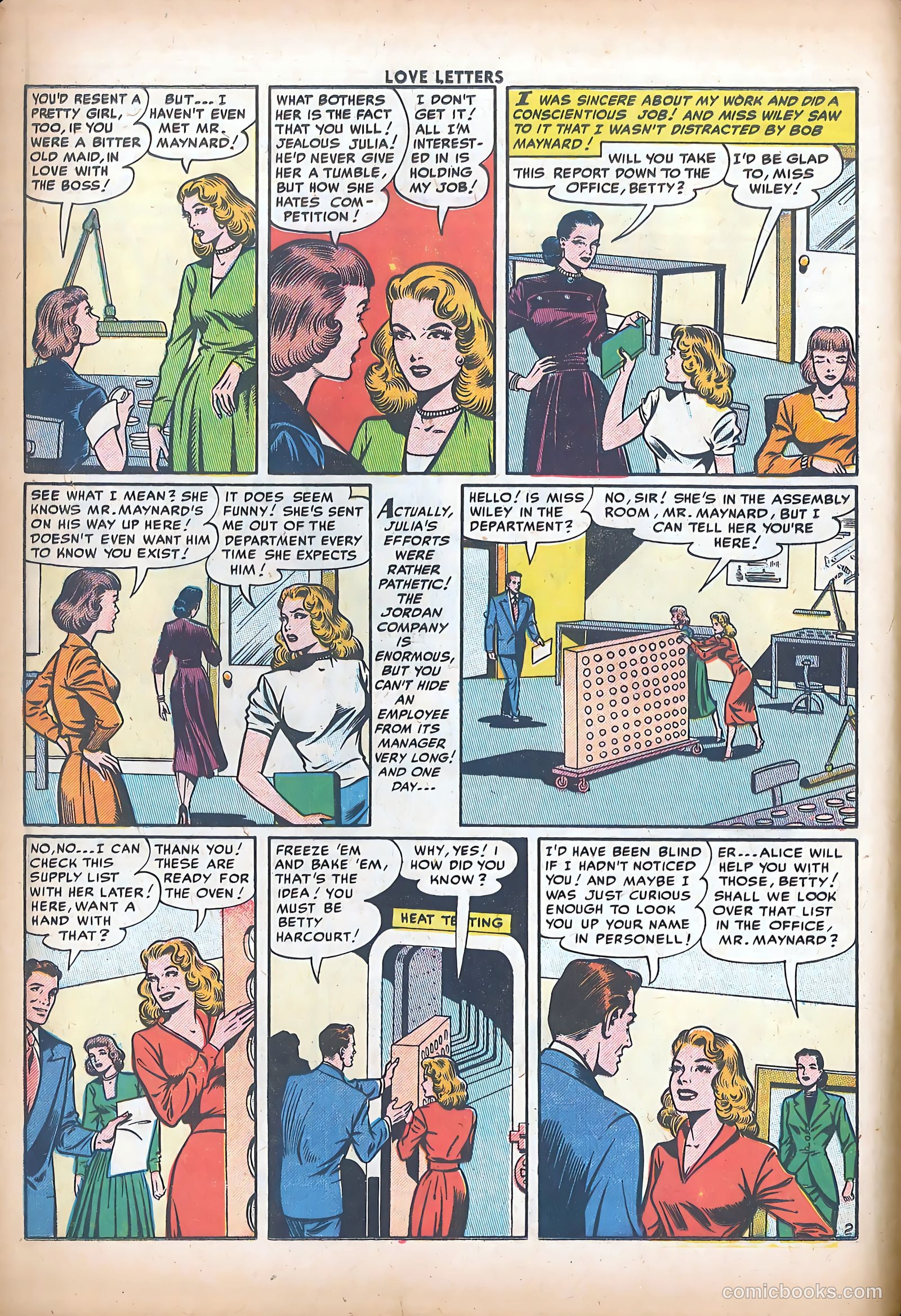 Love Letters #47 (1956) — page 12 of 36