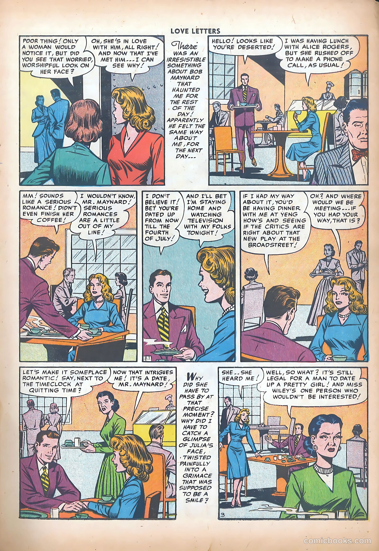 Love Letters #47 (1956) — page 13 of 36