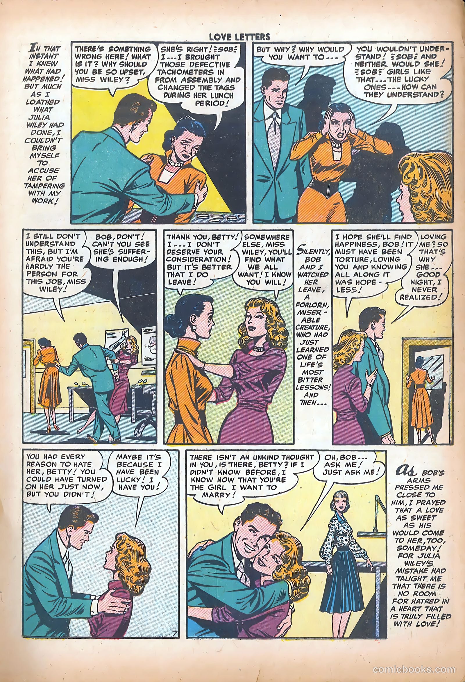 Love Letters #47 (1956) — page 17 of 36